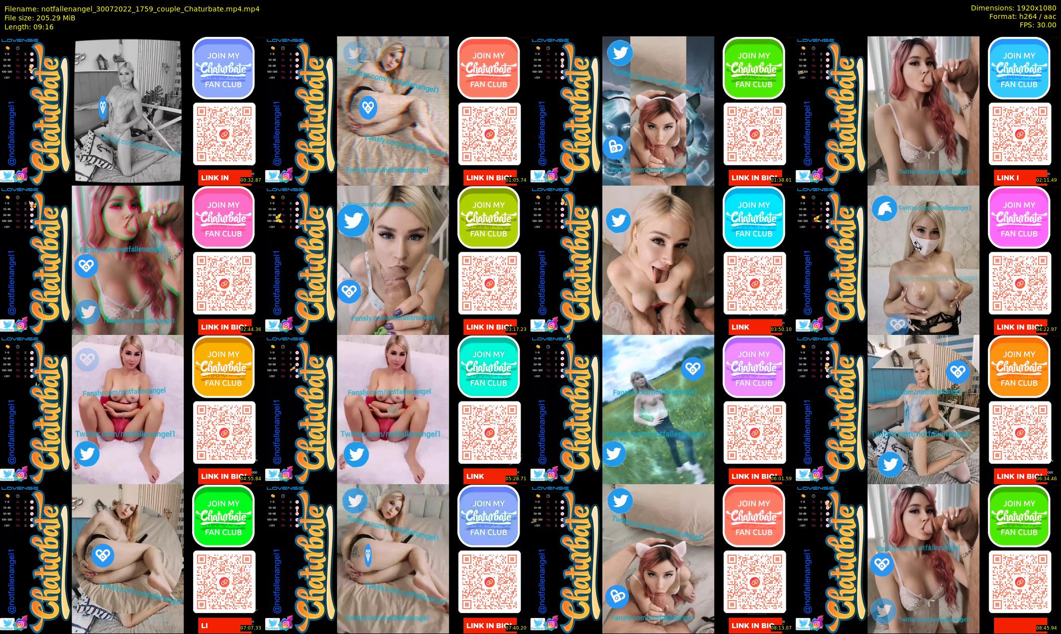 notfallenangel — 10 minute Chaturbate couple cam show recording, 1080p, Jul 30, 2022