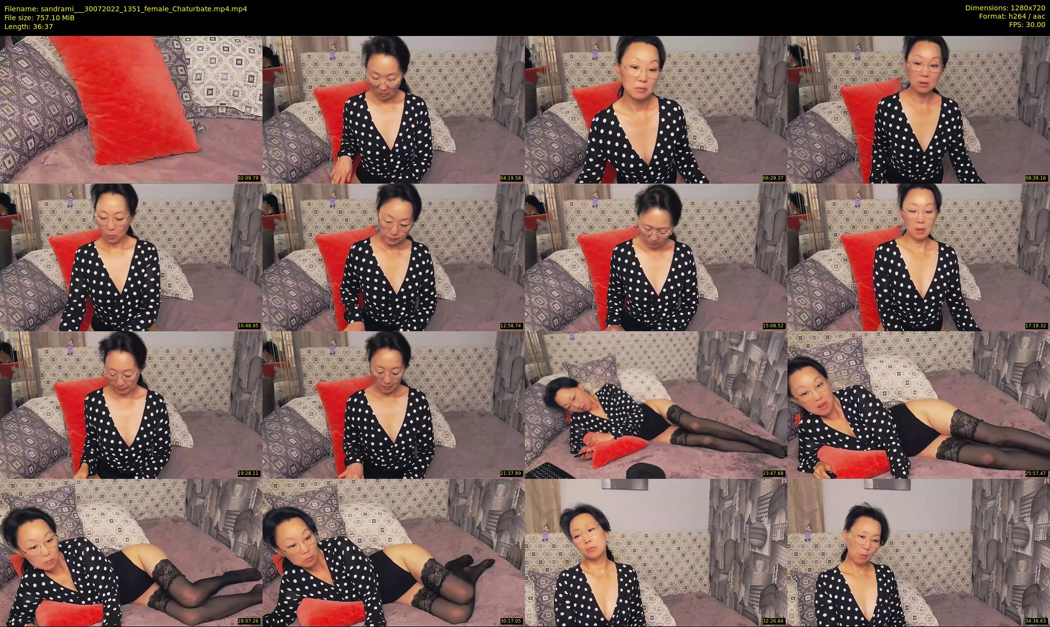 sandrami__ — 37 minute Chaturbate female cam show recording, 720p, Jul 30, 2022