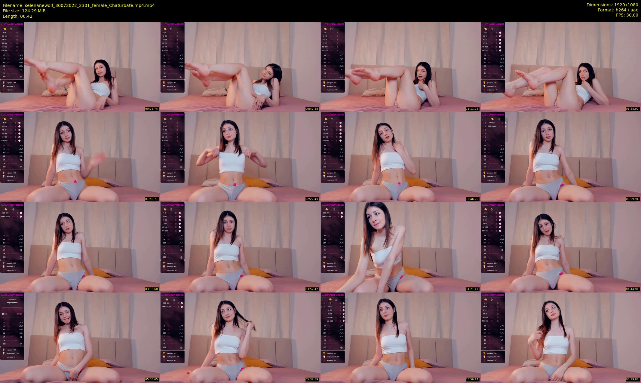 selenanewolf — 7 minute Chaturbate couple cam show recording, 1080p, Jul 30, 2022