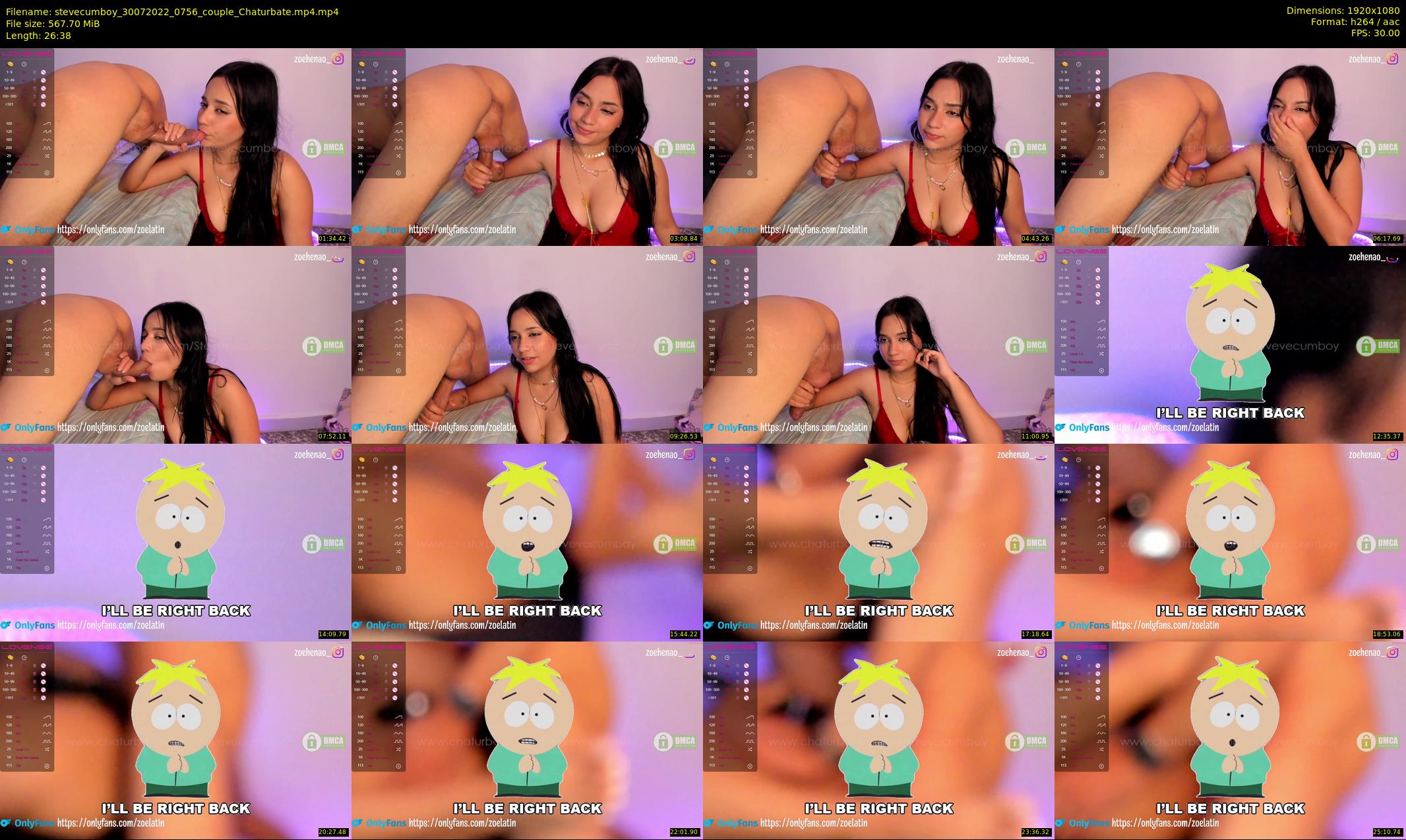 stevecumboy — 27 minute Chaturbate couple cam show recording, 1080p, Jul 30, 2022