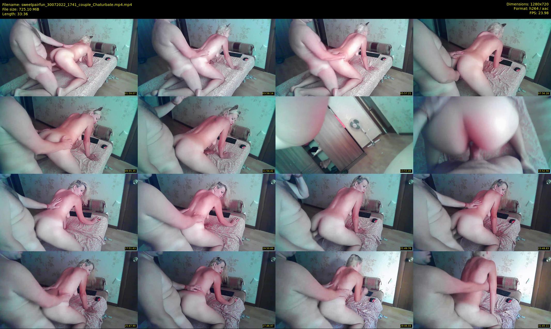 sweetpairfun — 34 minute Chaturbate couple cam show recording, 720p, Jul 30, 2022