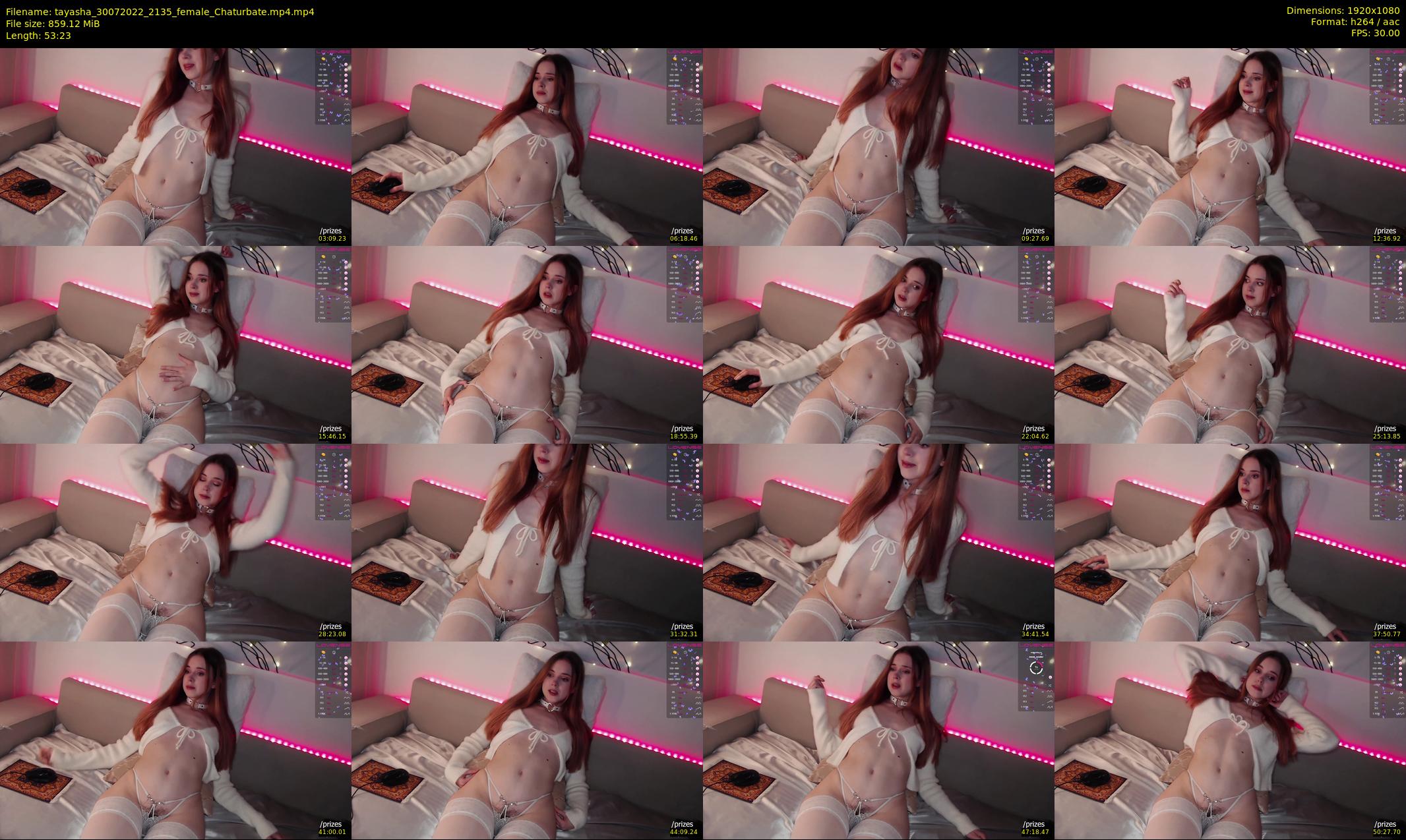tayasha — 54 minute Chaturbate female cam show recording, 1080p, Jul 30, 2022