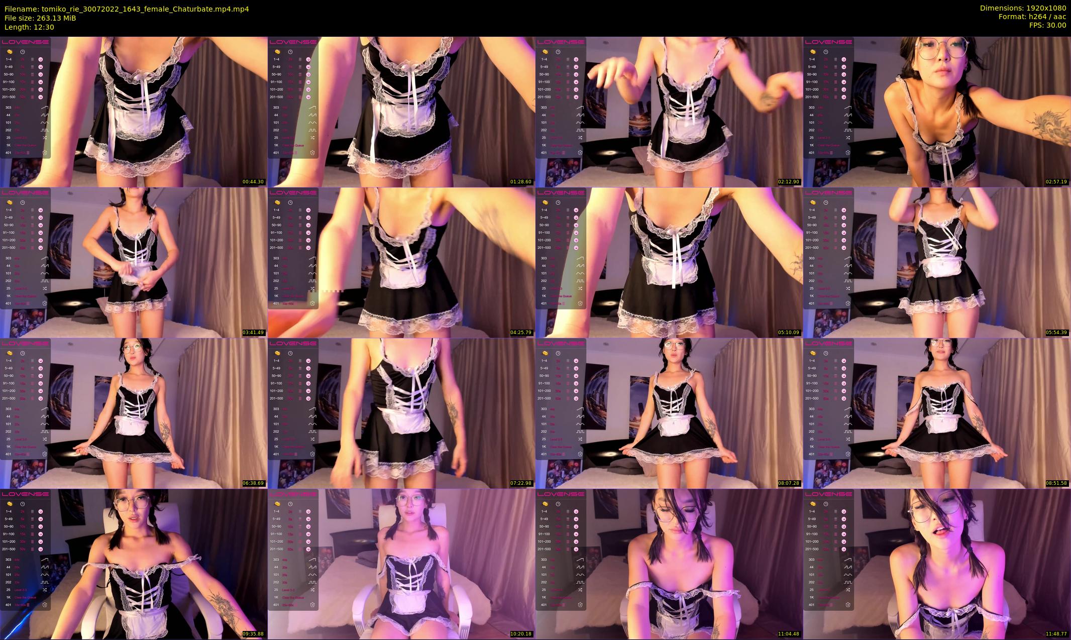 tomiko_rie — 13 minute Chaturbate female cam show recording, 1080p, Jul 30, 2022
