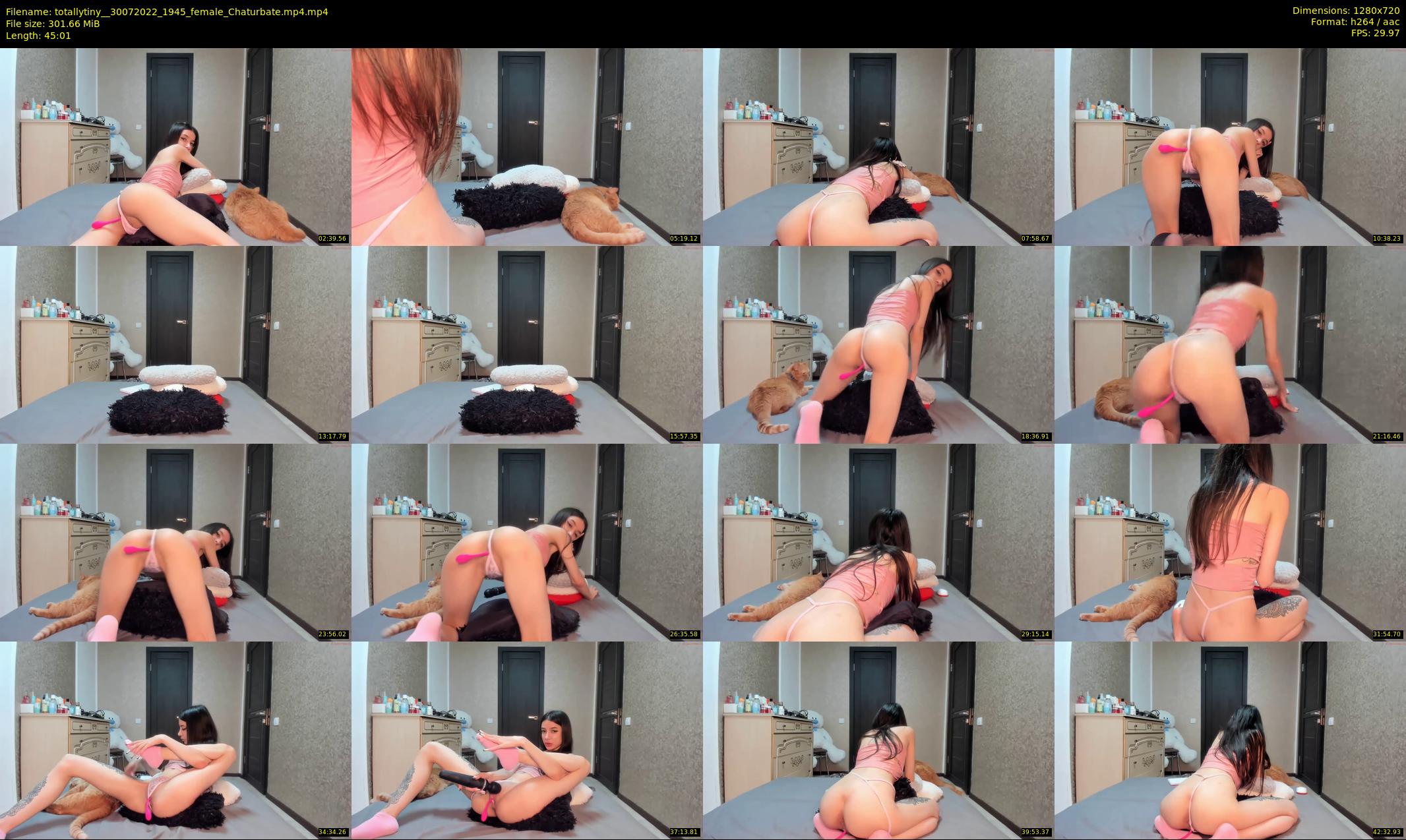 totallytiny_ — 46 minute Chaturbate female cam show recording, 720p, Jul 30, 2022