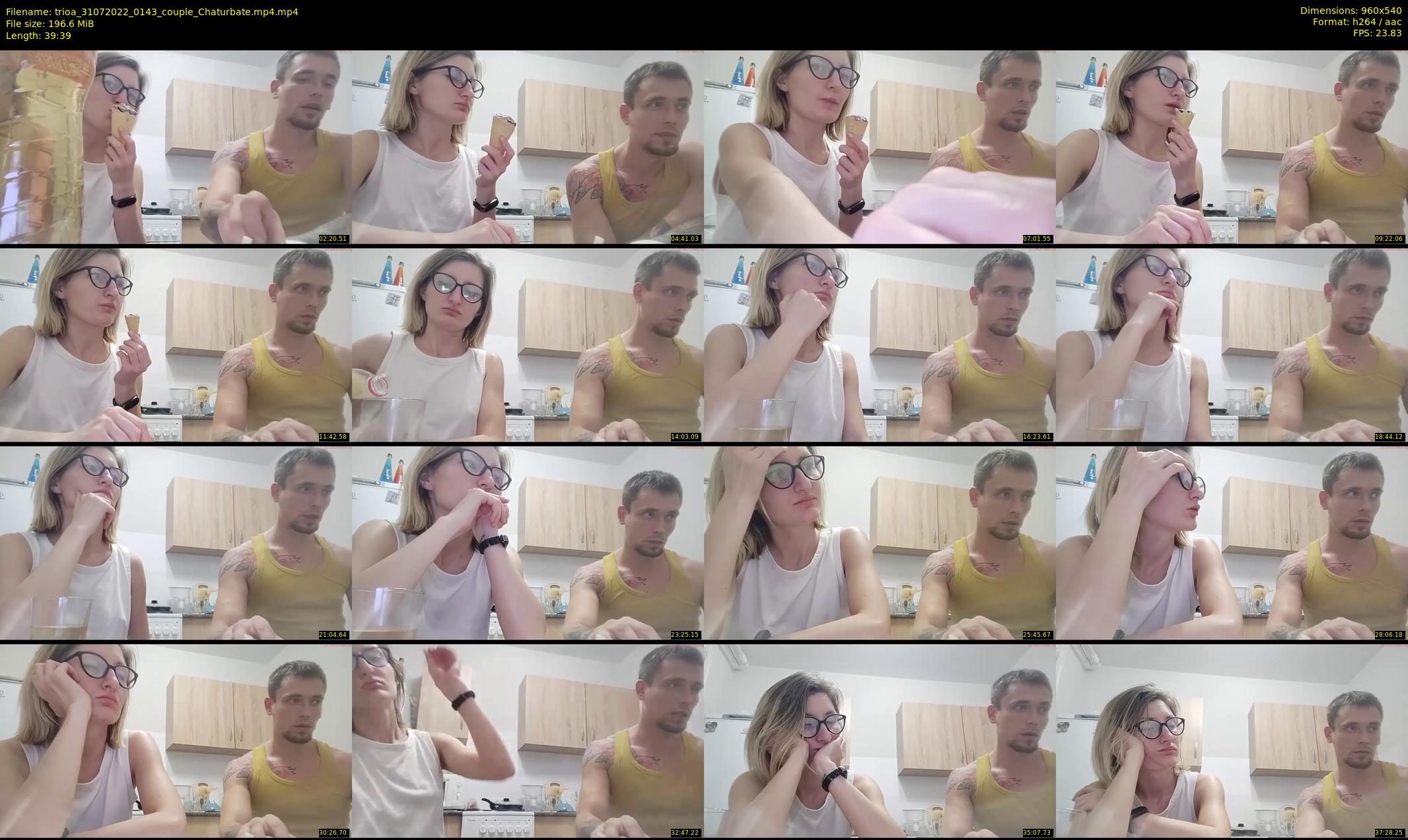 trioa — 40 minute Chaturbate couple cam show recording, 480p, Jul 31, 2022