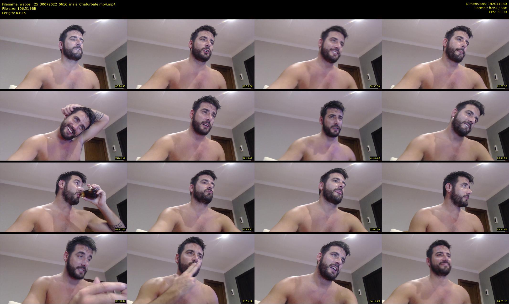 wapos__25 — 5 minute Chaturbate male cam show recording, 1080p, Jul 30, 2022