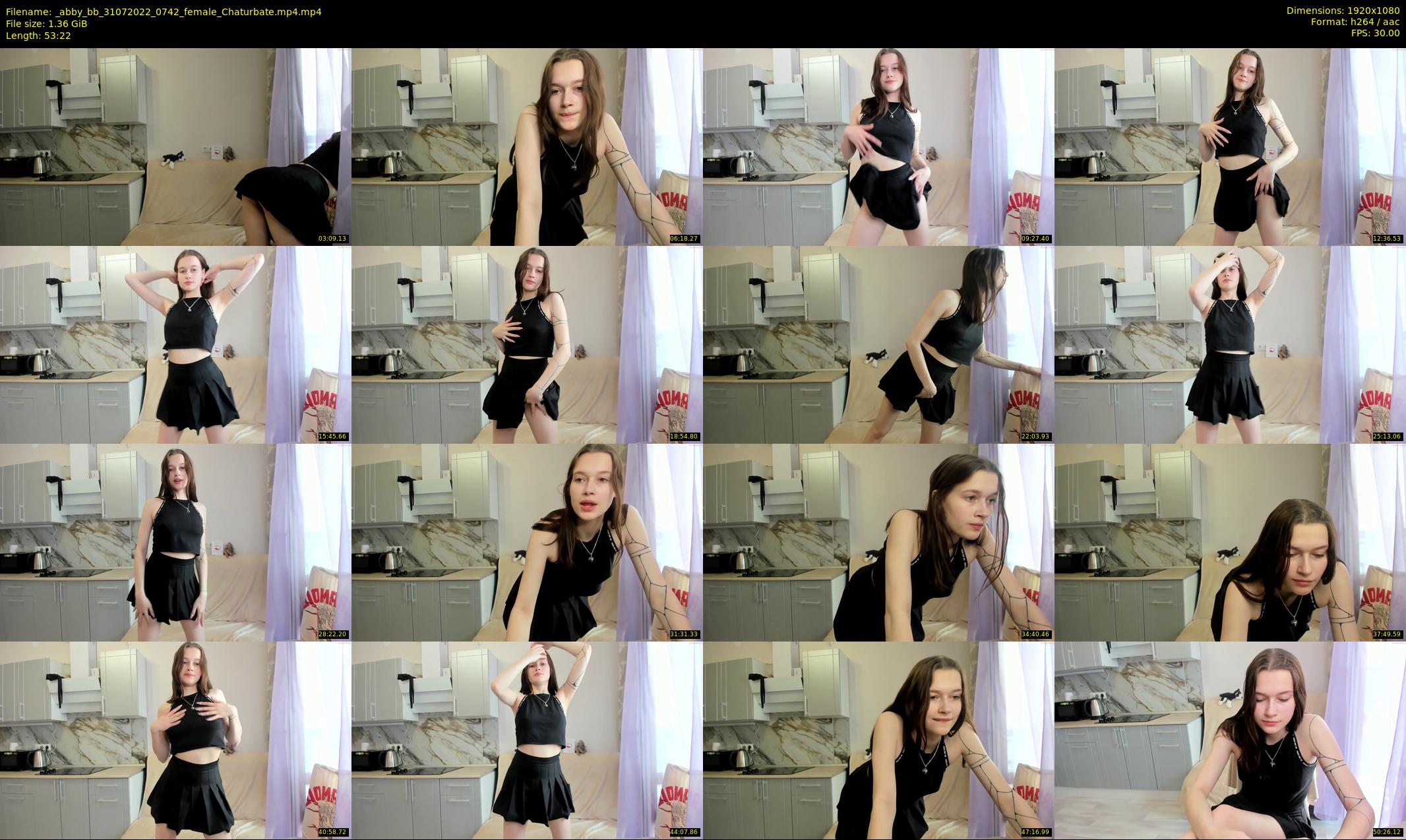 _abby_bb — 54 minute Chaturbate female cam show recording, 1080p, Jul 31, 2022