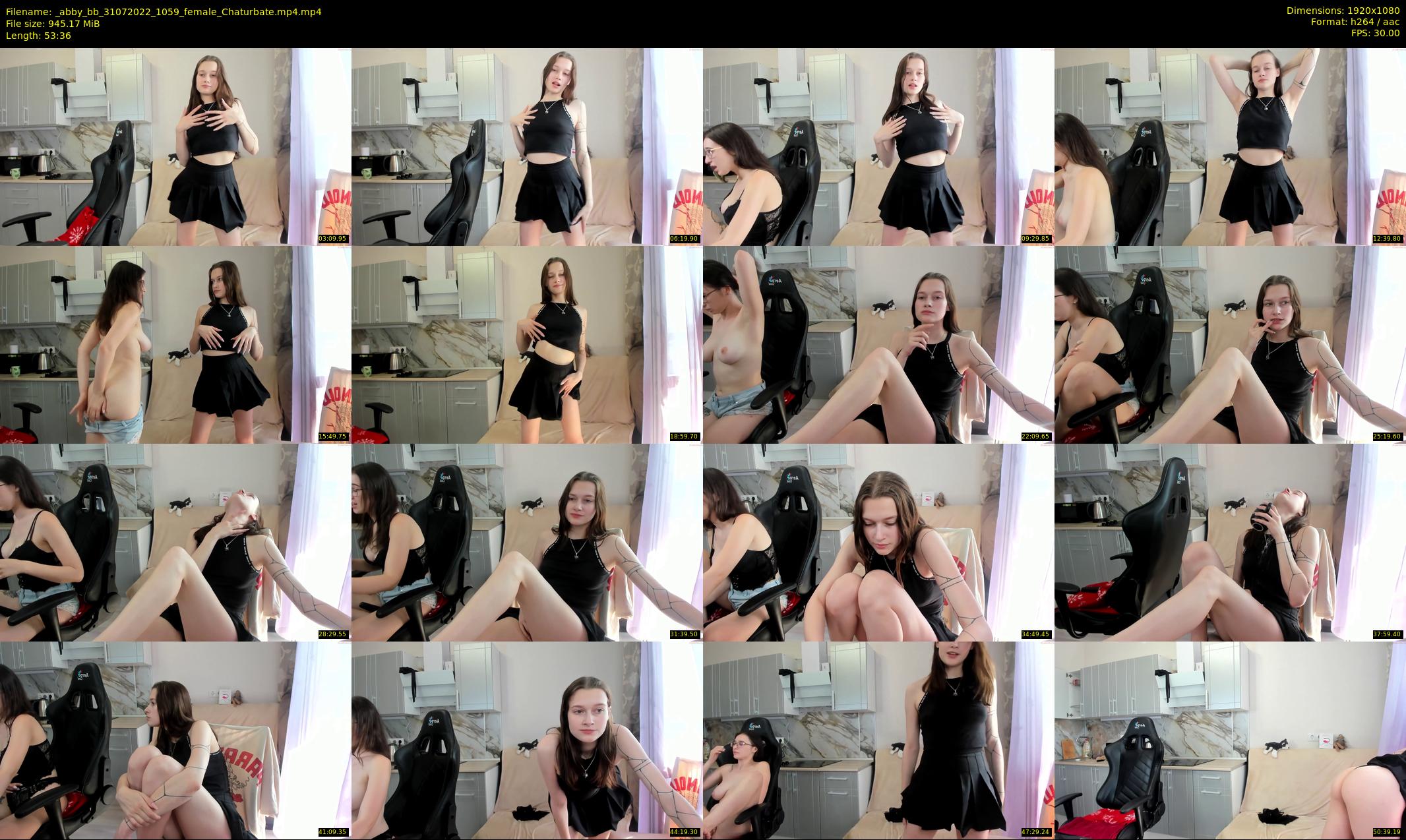_abby_bb — 54 minute Chaturbate female cam show recording, 1080p, Jul 31, 2022