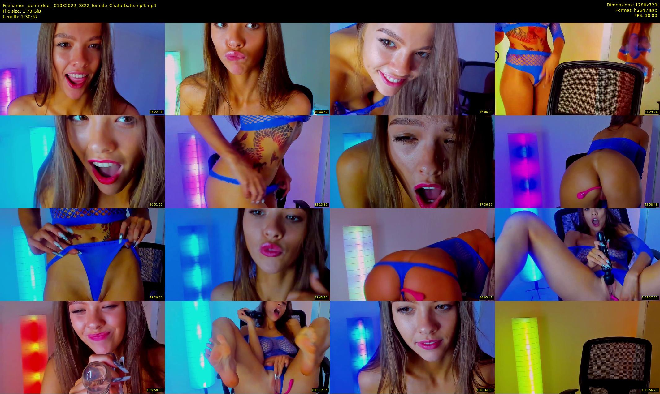 _demi_dee_ — 91 minute Chaturbate female cam show recording, 720p, Aug 1, 2022