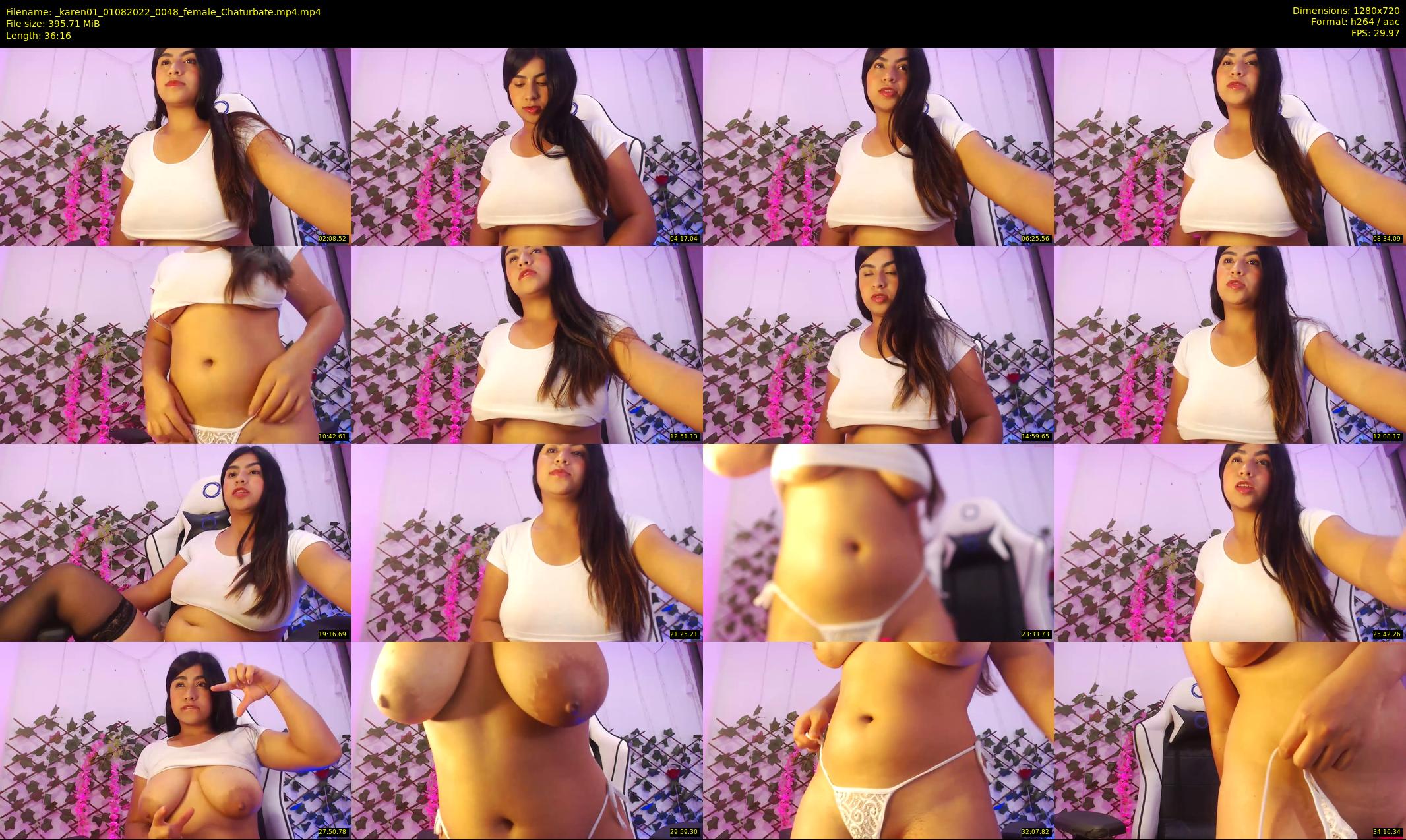 _karen01 — 37 minute Chaturbate female cam show recording, 720p, Aug 1, 2022