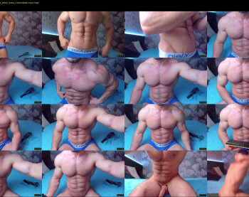 adam_muscle_ — 54 minute Chaturbate male cam show recording, 1080p, Aug 1, 2022