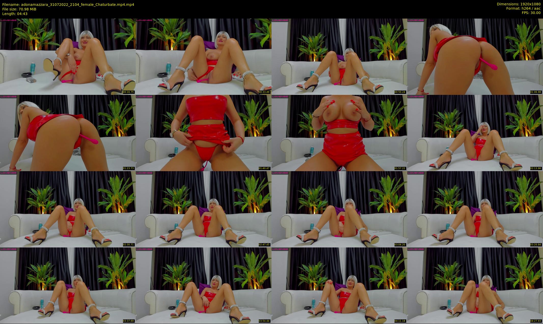 adonamazzara — 5 minute Chaturbate female cam show recording, 1080p, Jul 31, 2022