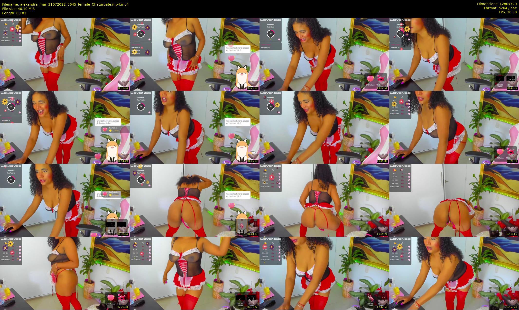 alexandra_mar — 4 minute Chaturbate female cam show recording, 720p, Jul 31, 2022