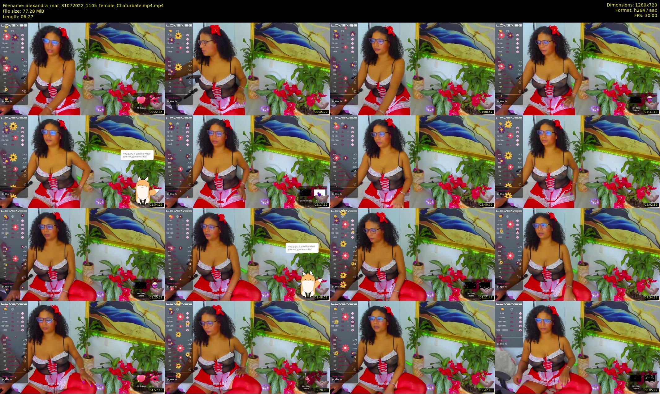 alexandra_mar — 7 minute Chaturbate female cam show recording, 720p, Jul 31, 2022