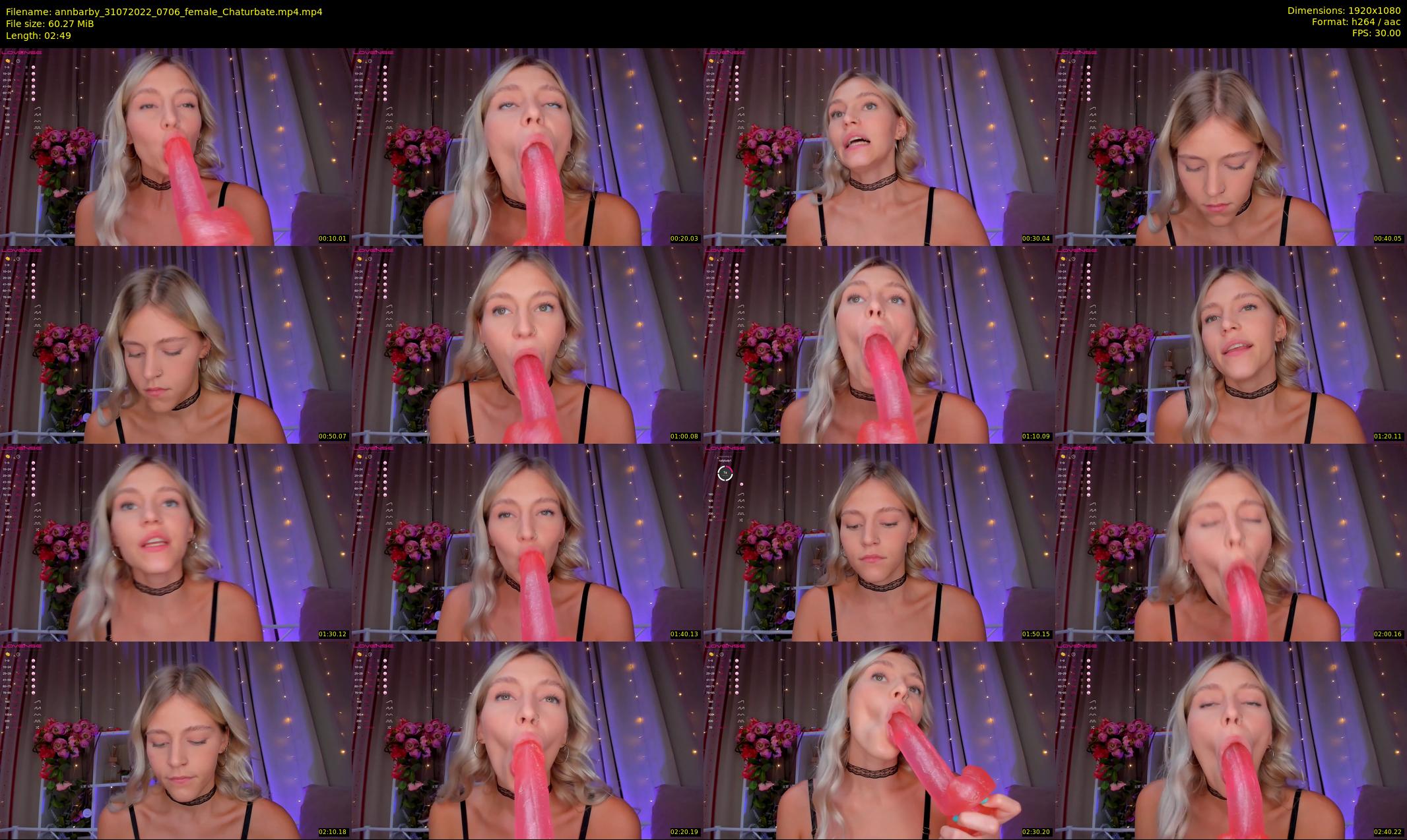 annbarby — 3 minute Chaturbate female cam show recording, 1080p, Jul 31, 2022