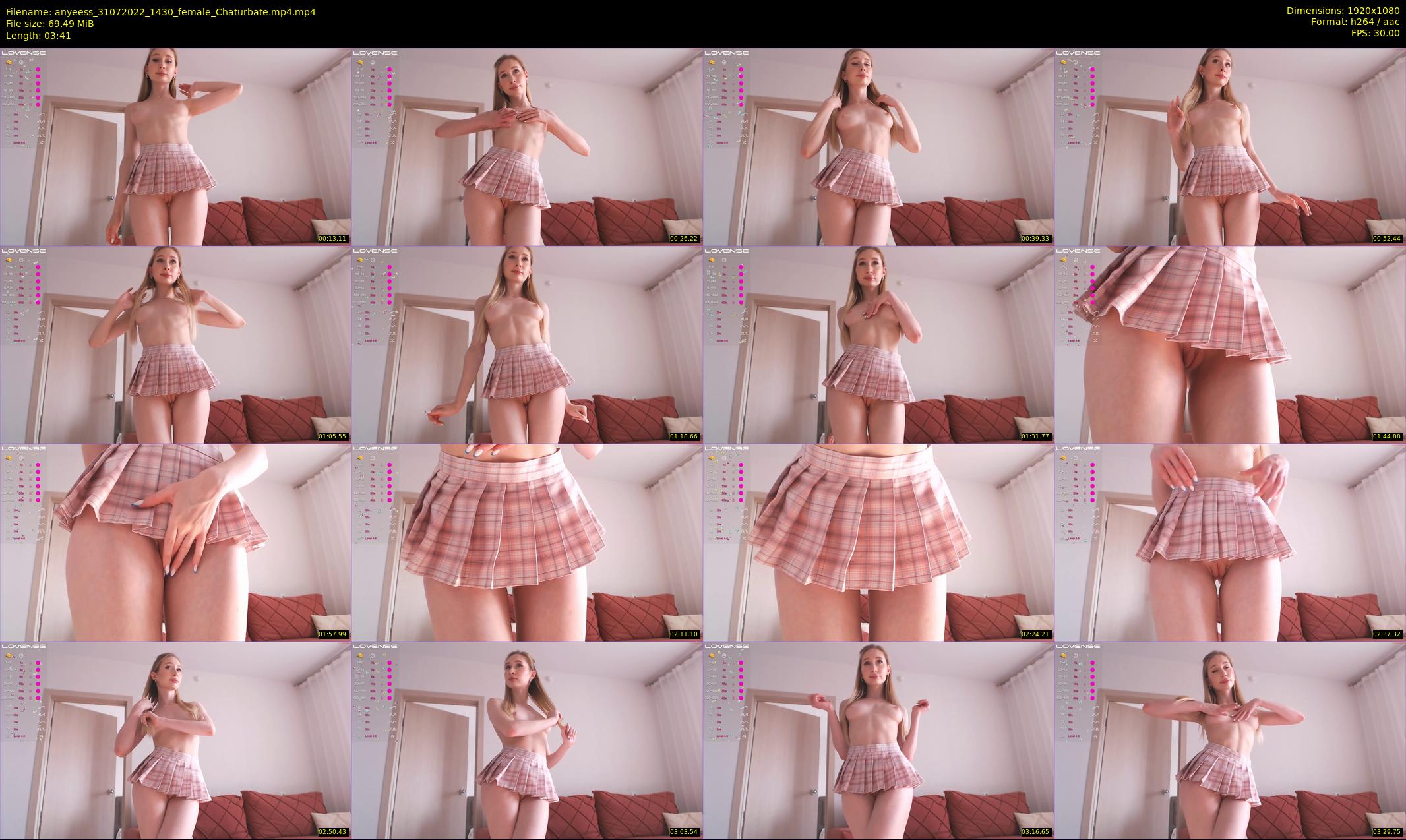 anyeess — 4 minute Chaturbate female cam show recording, 1080p, Jul 31, 2022
