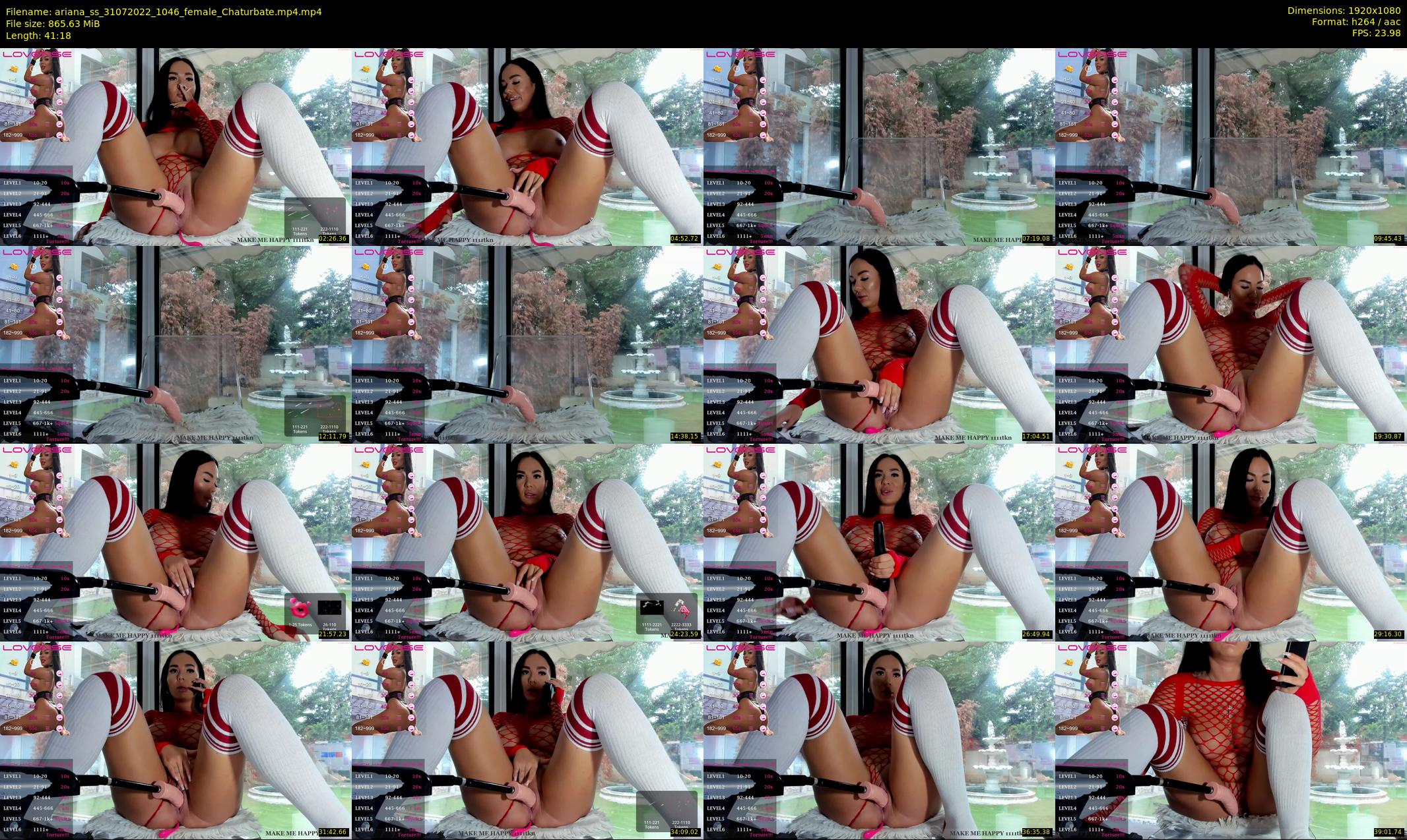 ariana_ss — 42 minute Chaturbate female cam show recording, 1080p, Jul 31, 2022