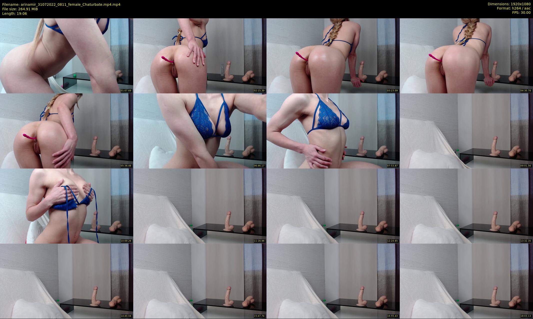 arinamir — 20 minute Chaturbate female cam show recording, 1080p, Jul 31, 2022