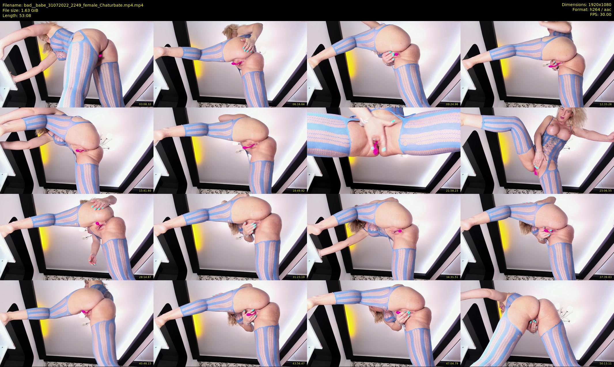 bad__babe — 54 minute Chaturbate female cam show recording, 1080p, Jul 31, 2022