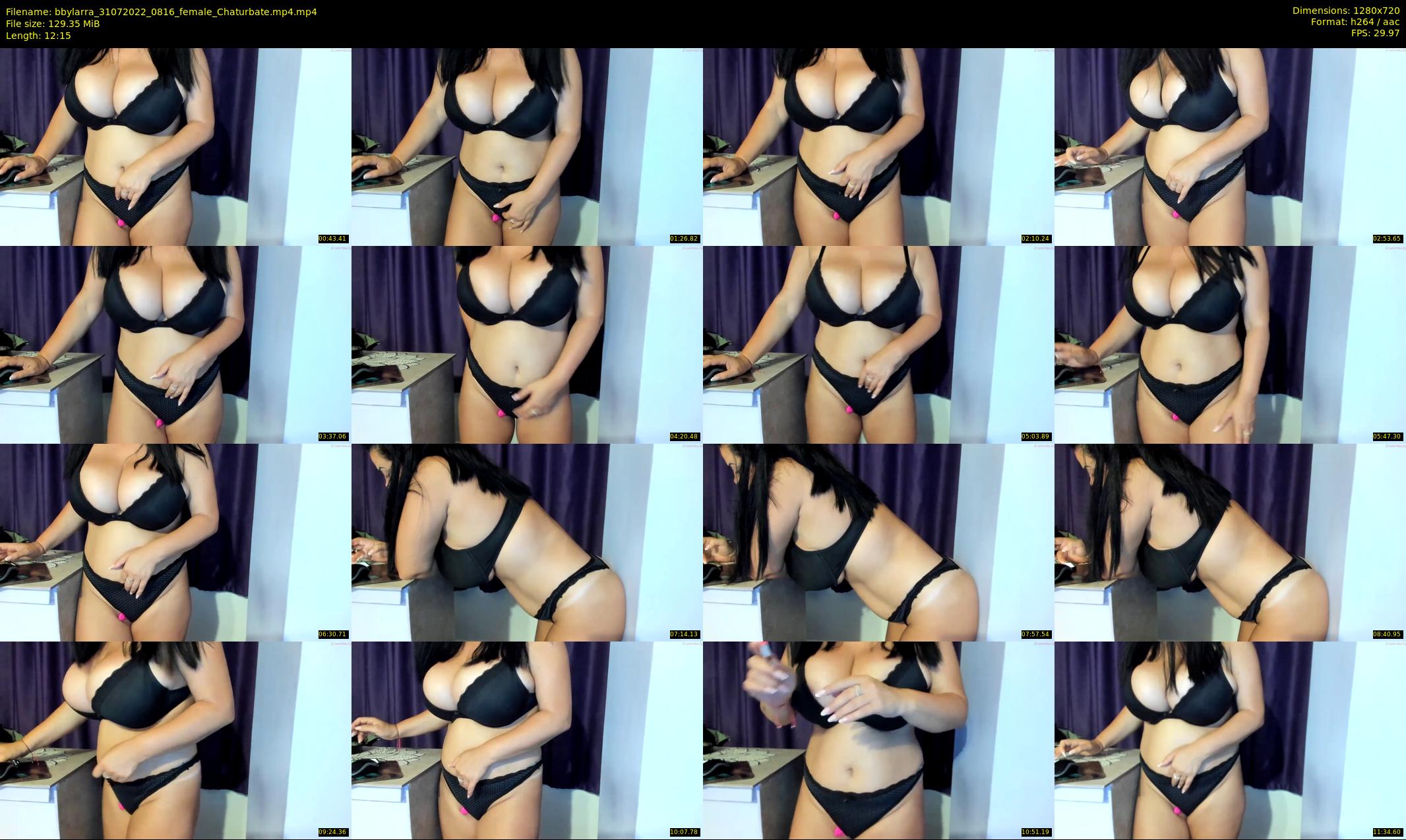 bbylarra — 13 minute Chaturbate couple cam show recording, 720p, Jul 31, 2022