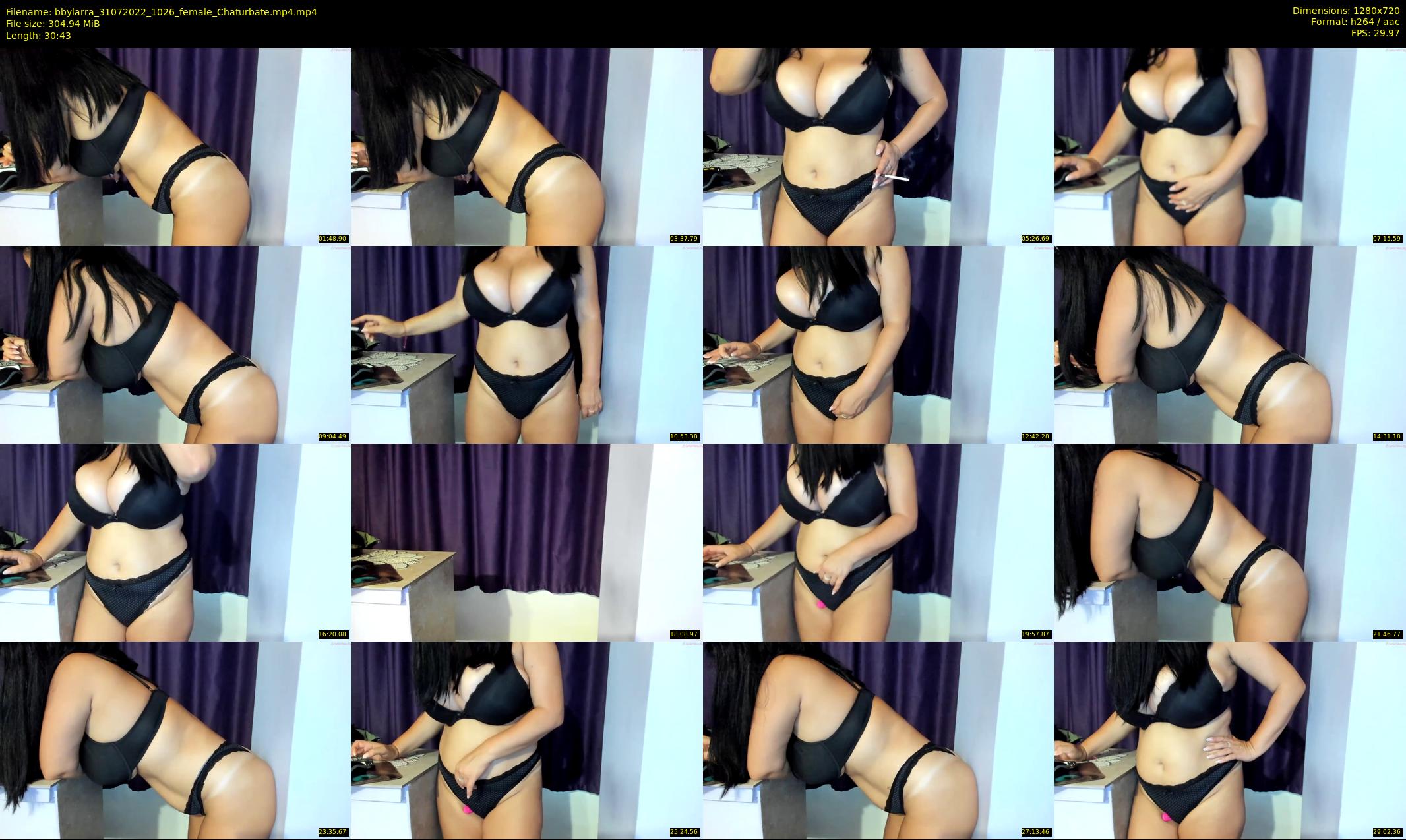 bbylarra — 31 minute Chaturbate couple cam show recording, 720p, Jul 31, 2022
