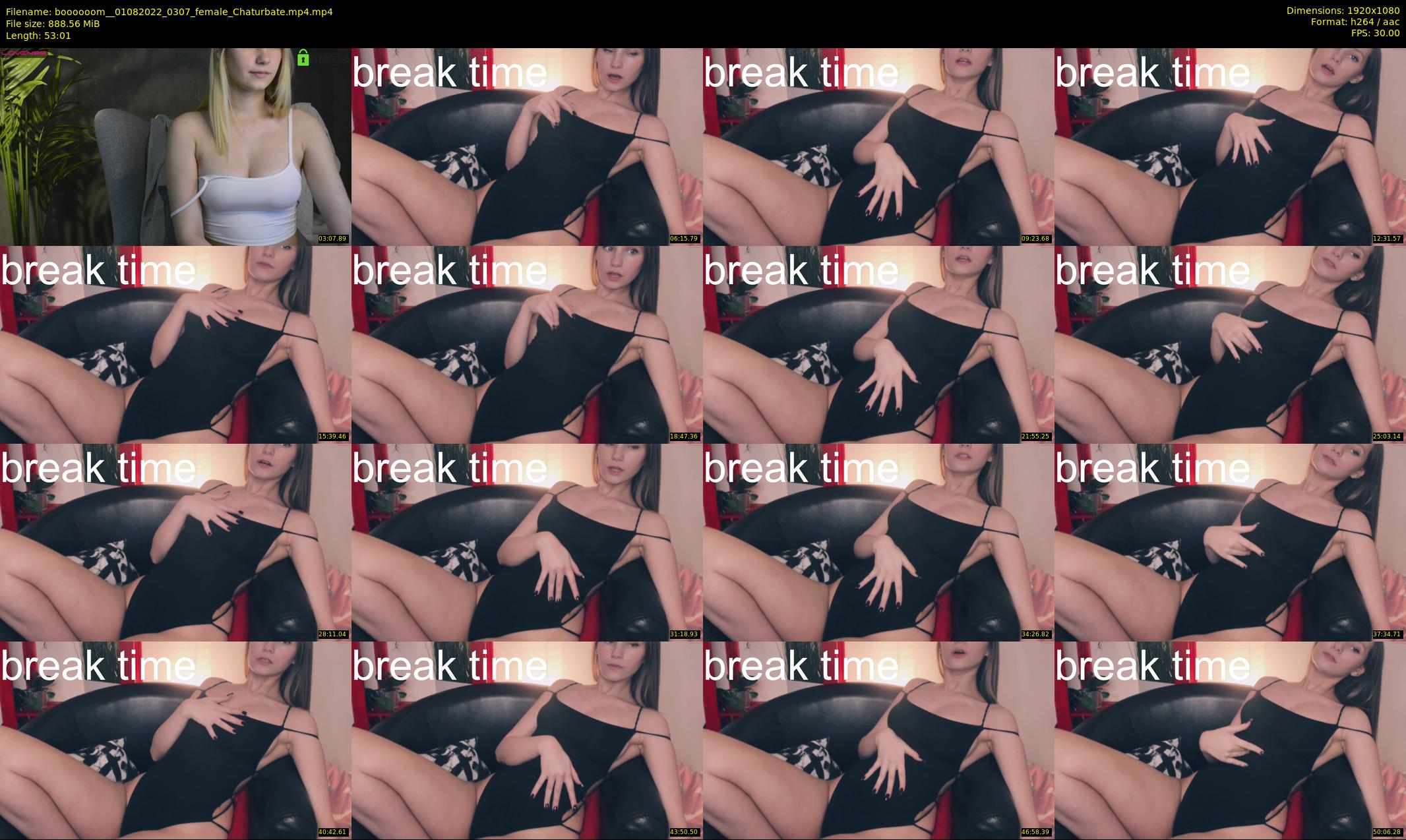 boooooom_ — 54 minute Chaturbate female cam show recording, 1080p, Aug 1, 2022
