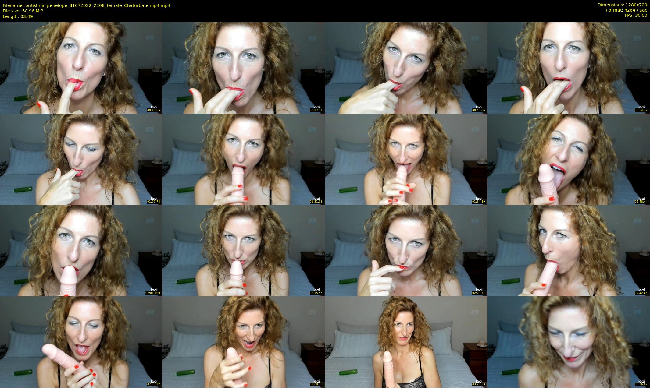 britishmilfpenelope — 4 minute Chaturbate female cam show recording, 720p, Jul 31, 2022
