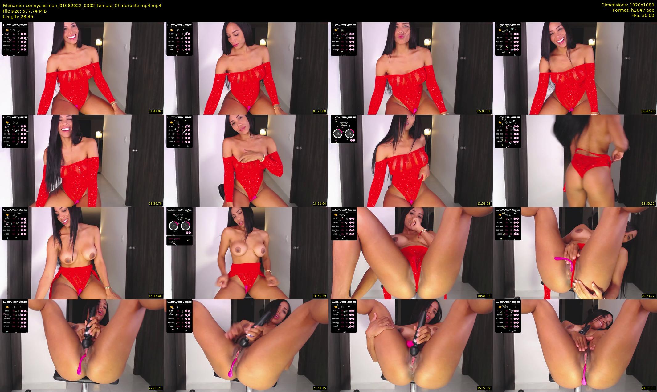 connycuisman — 29 minute Chaturbate female cam show recording, 1080p, Aug 1, 2022
