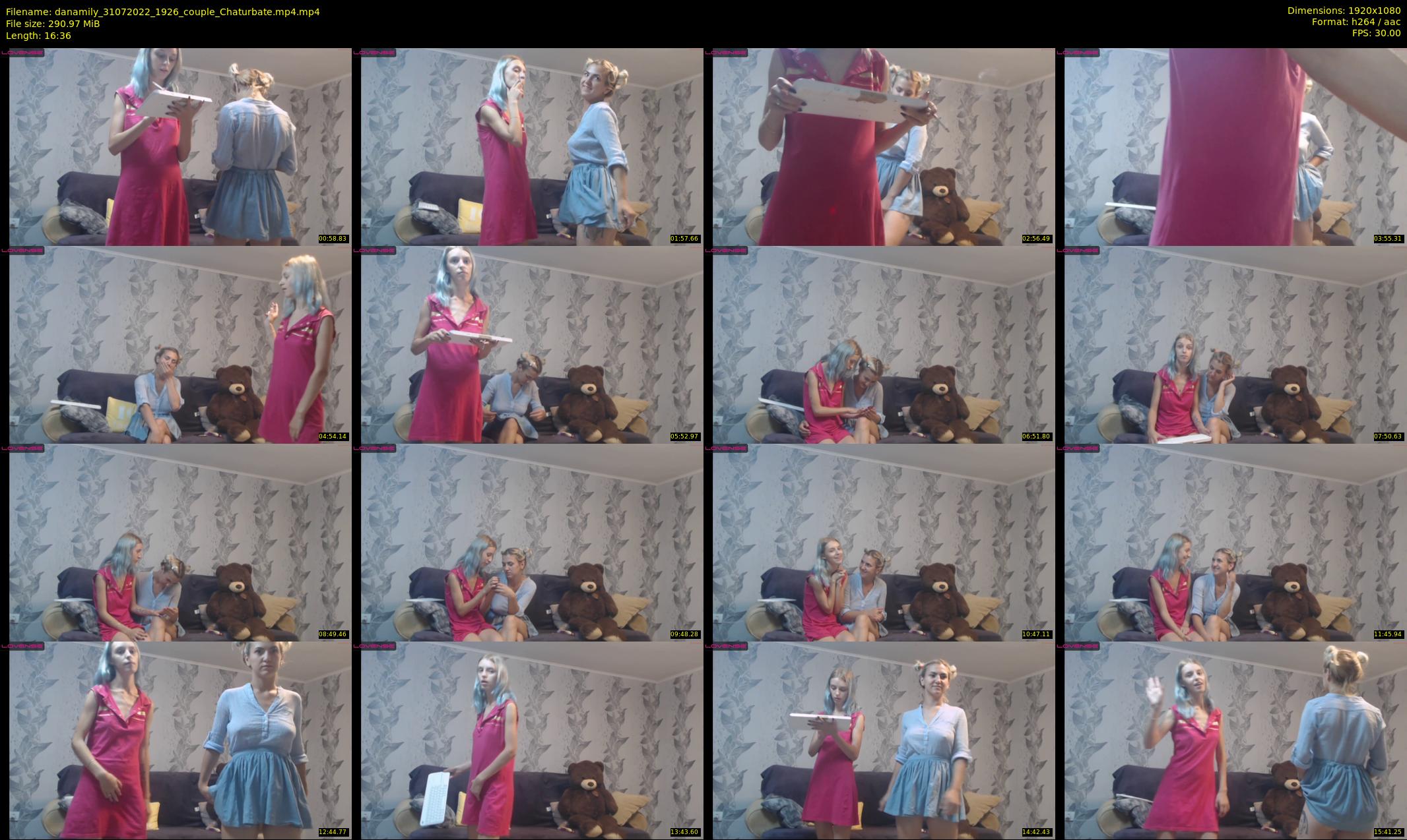 danamily — 17 minute Chaturbate female cam show recording, 1080p, Jul 31, 2022