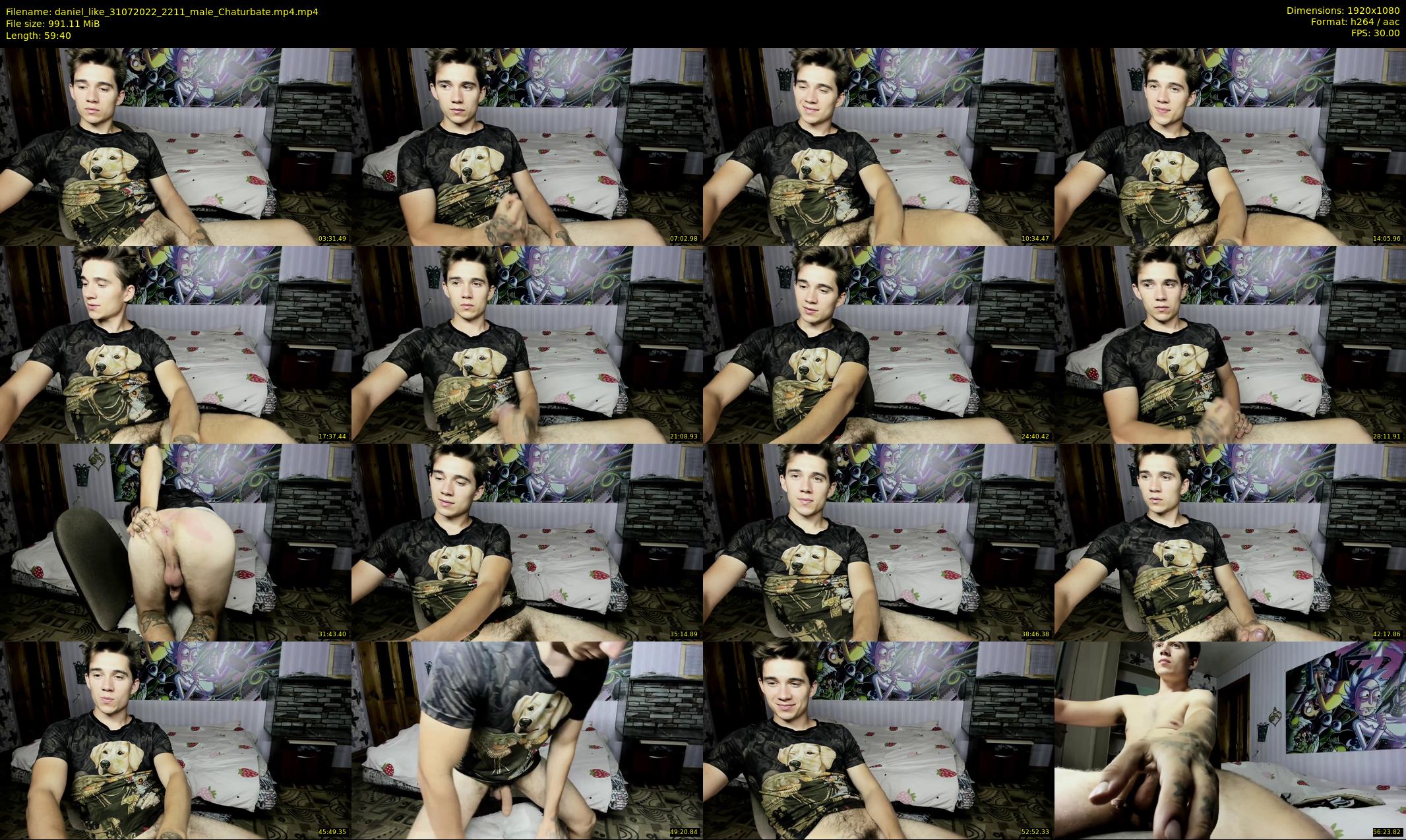 daniel_like — 60 minute Chaturbate male cam show recording, 1080p, Jul 31, 2022