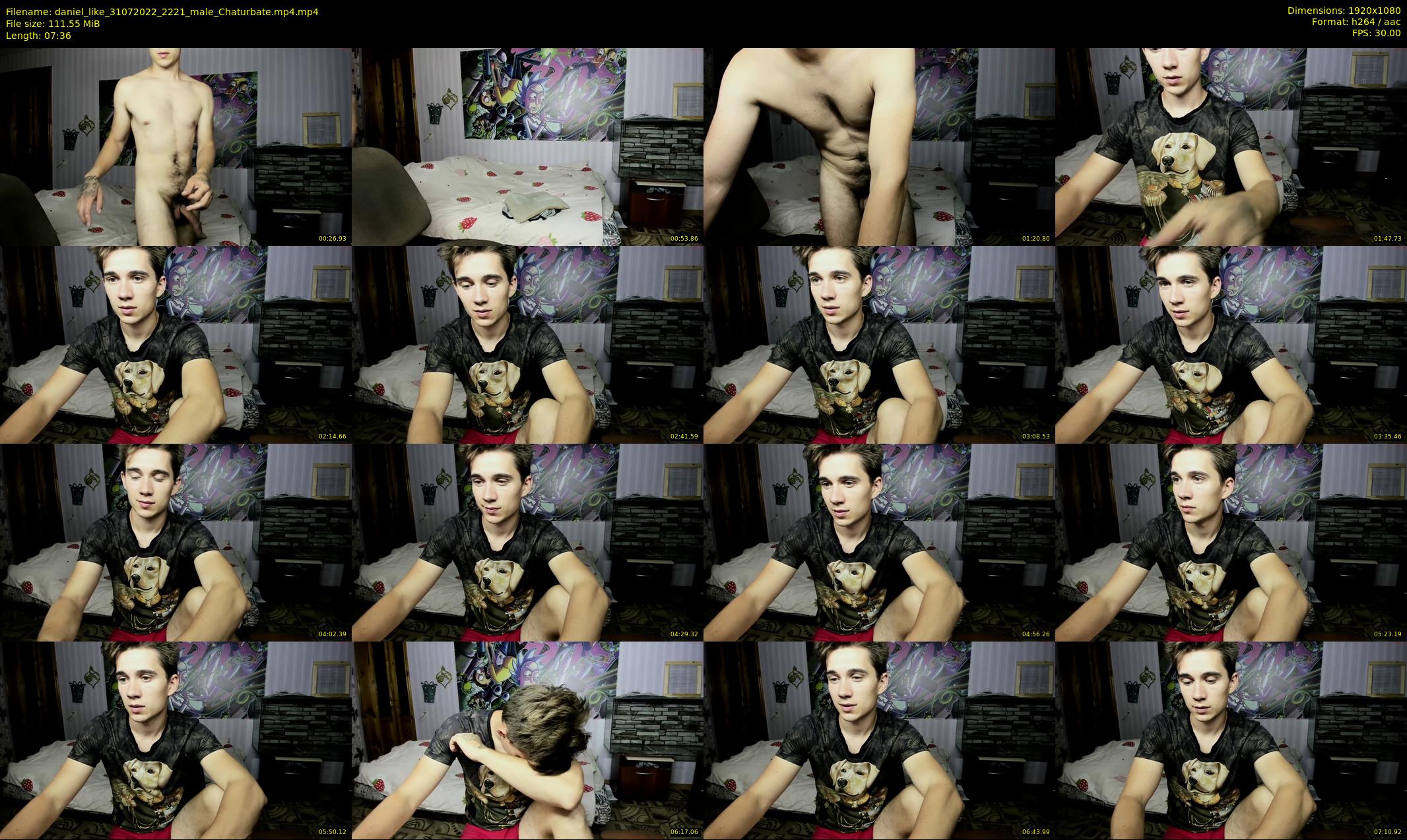 daniel_like — 8 minute Chaturbate male cam show recording, 1080p, Jul 31, 2022