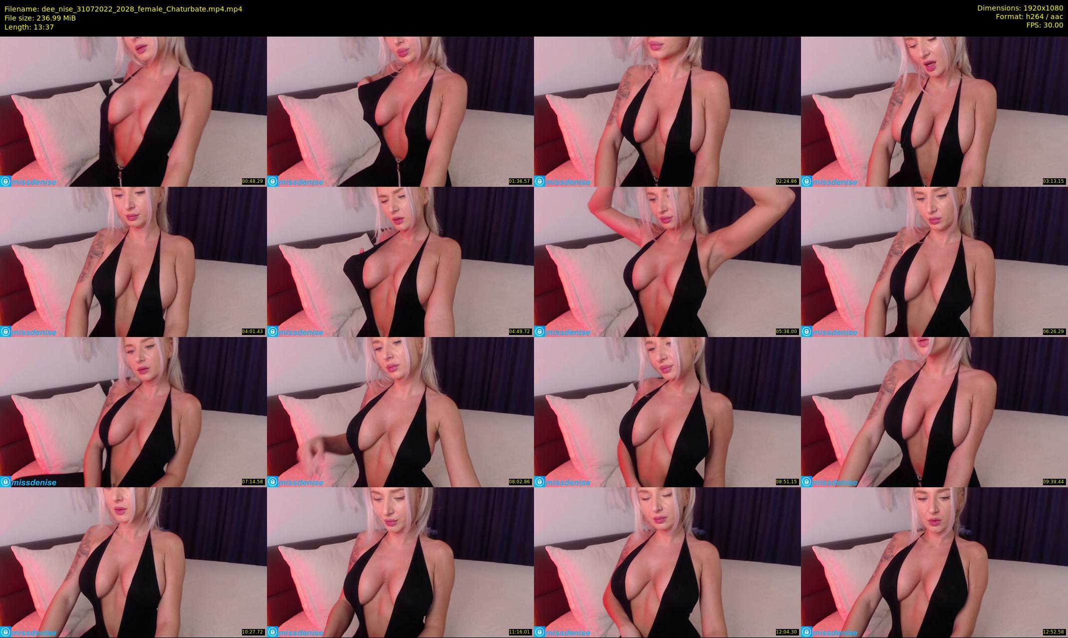 dee_nise — 14 minute Chaturbate female cam show recording, 1080p, Jul 31, 2022