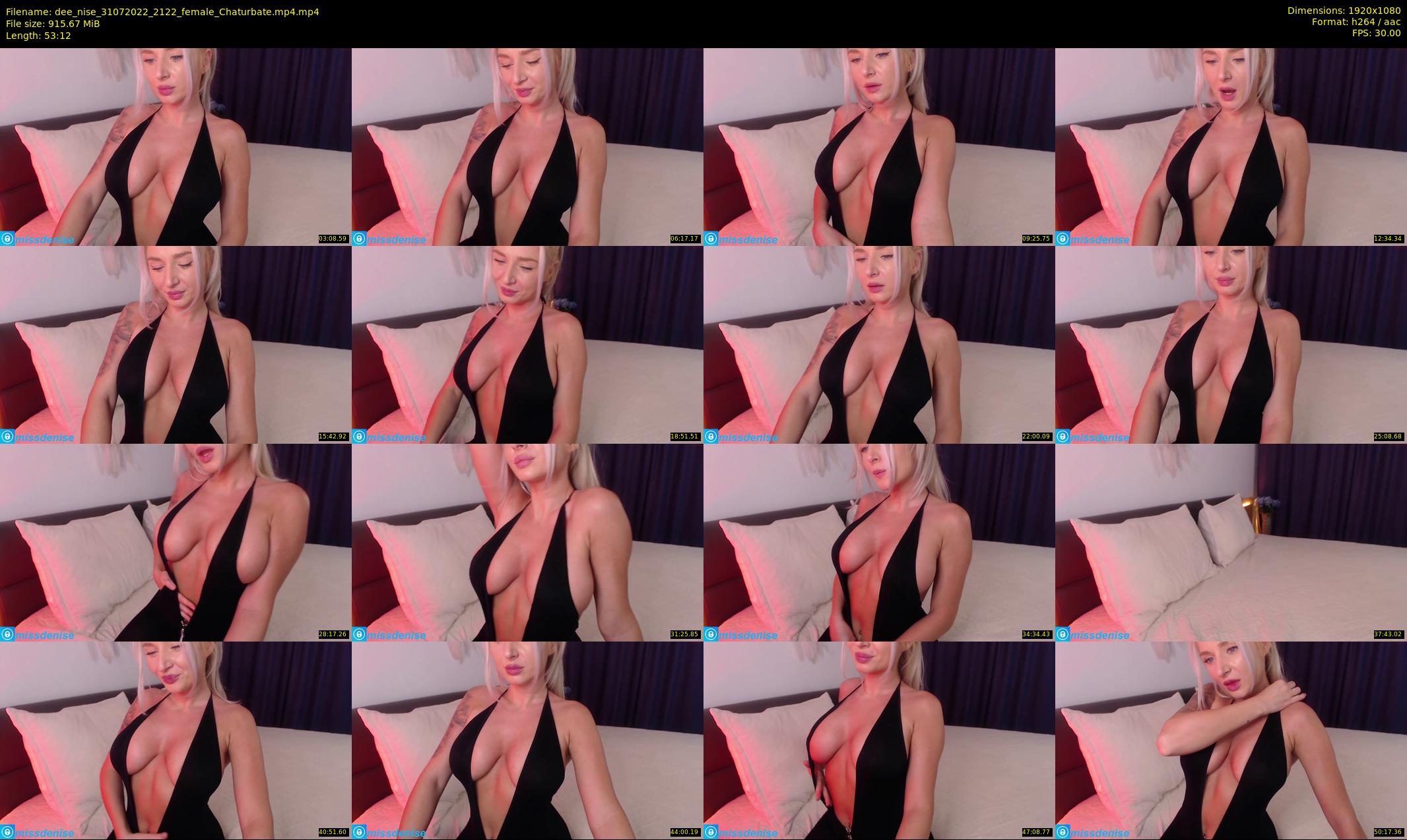 dee_nise — 54 minute Chaturbate female cam show recording, 1080p, Jul 31, 2022
