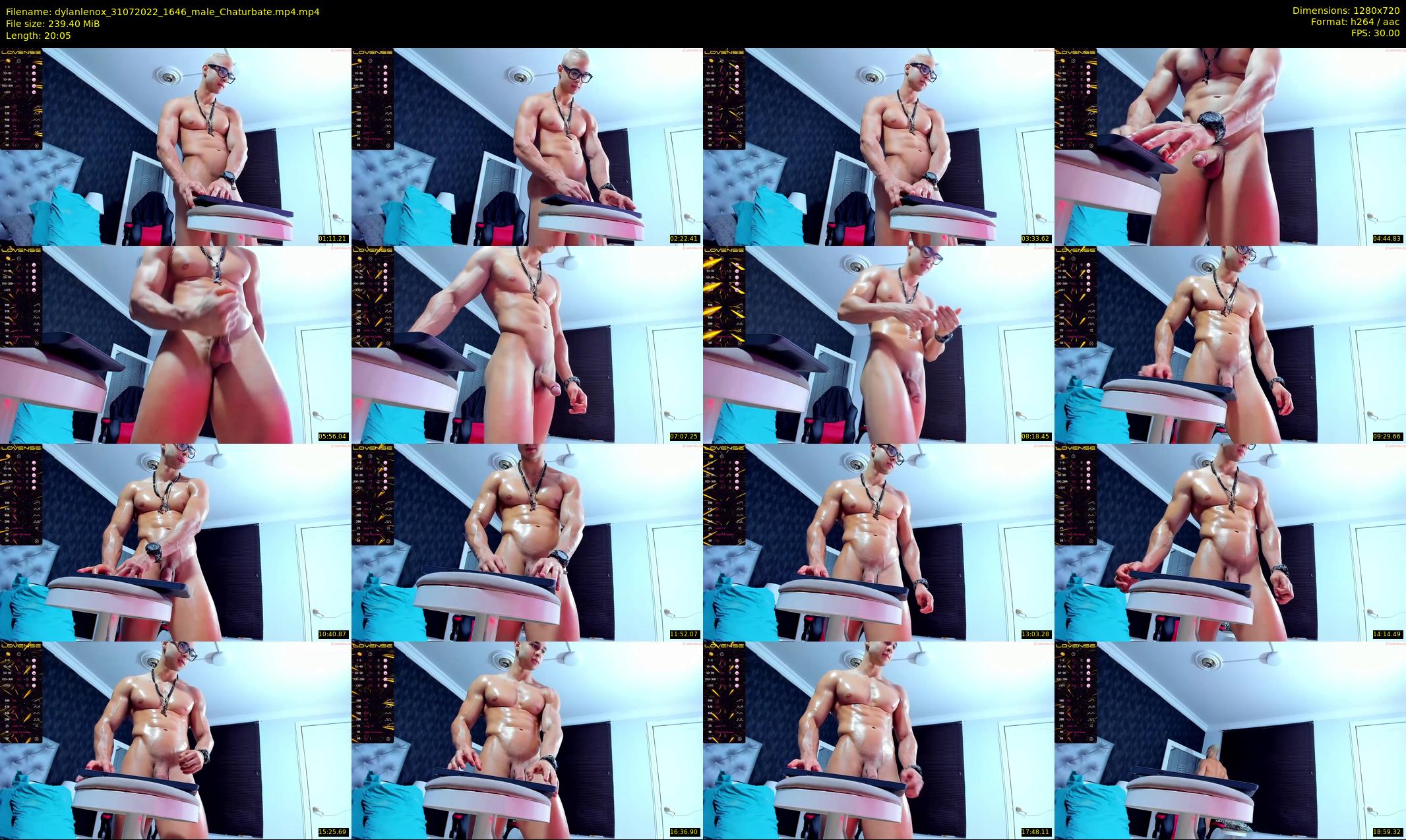 dylanlenox — 21 minute Chaturbate male cam show recording, 720p, Jul 31, 2022