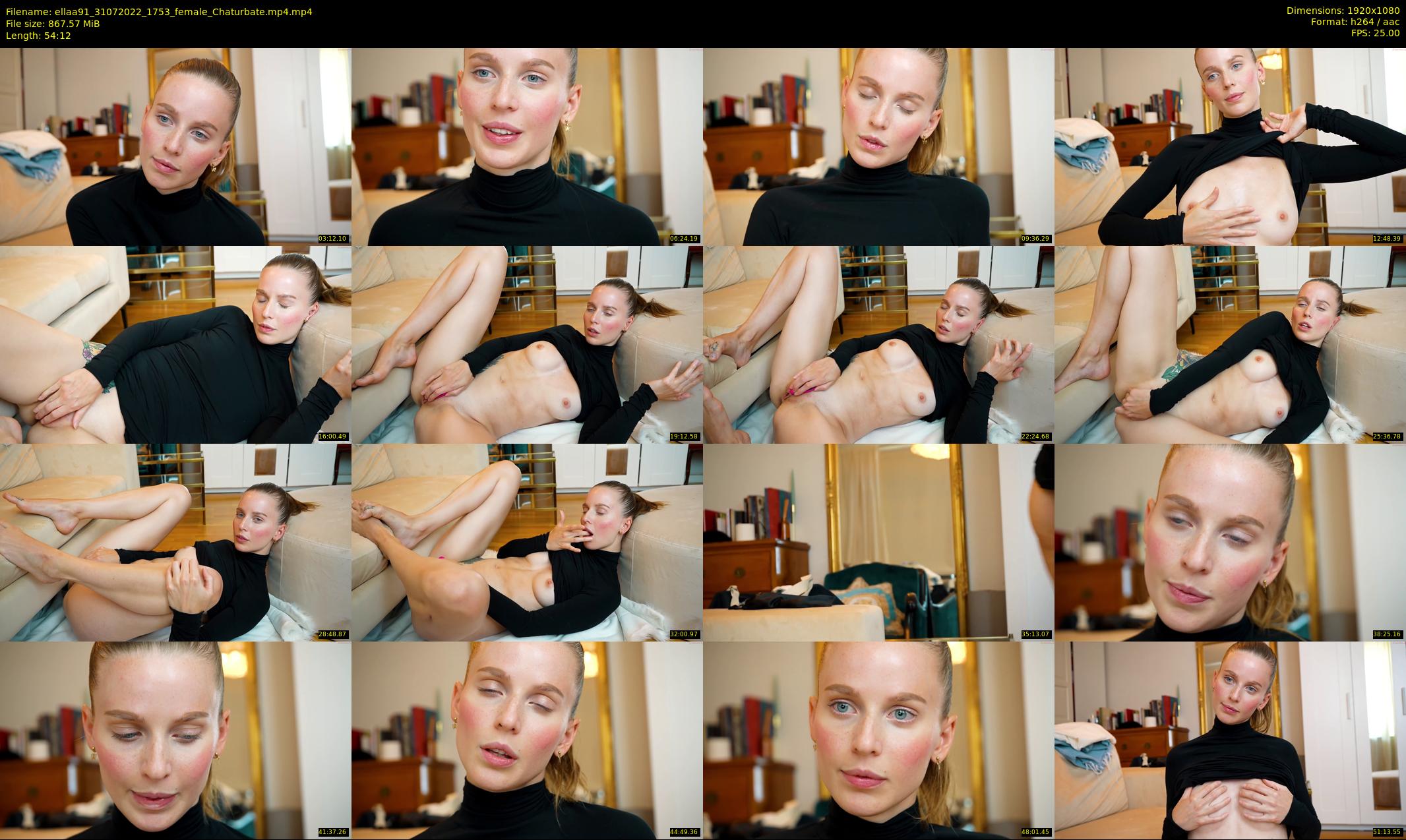 ellaa91 — 55 minute Chaturbate female cam show recording, 1080p, Jul 31, 2022