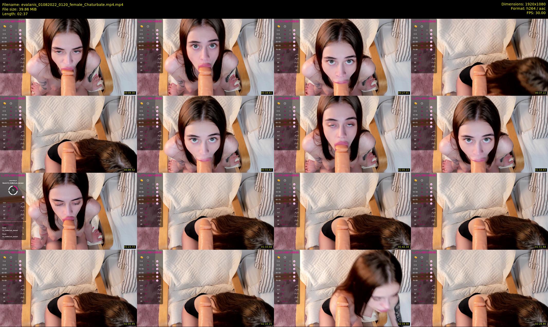 evalanis — 3 minute Chaturbate couple cam show recording, 1080p, Aug 1, 2022