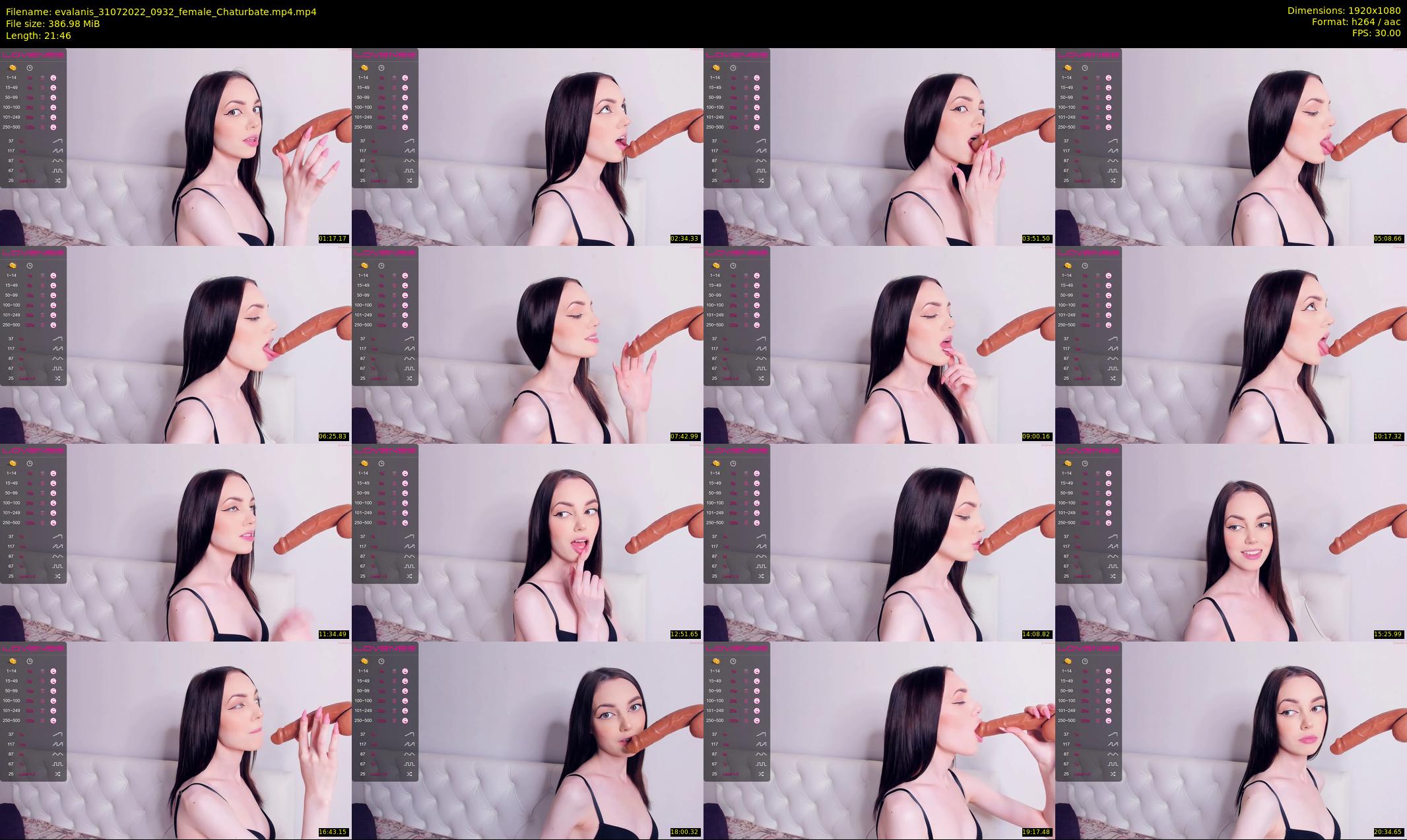 evalanis — 22 minute Chaturbate couple cam show recording, 1080p, Jul 31, 2022