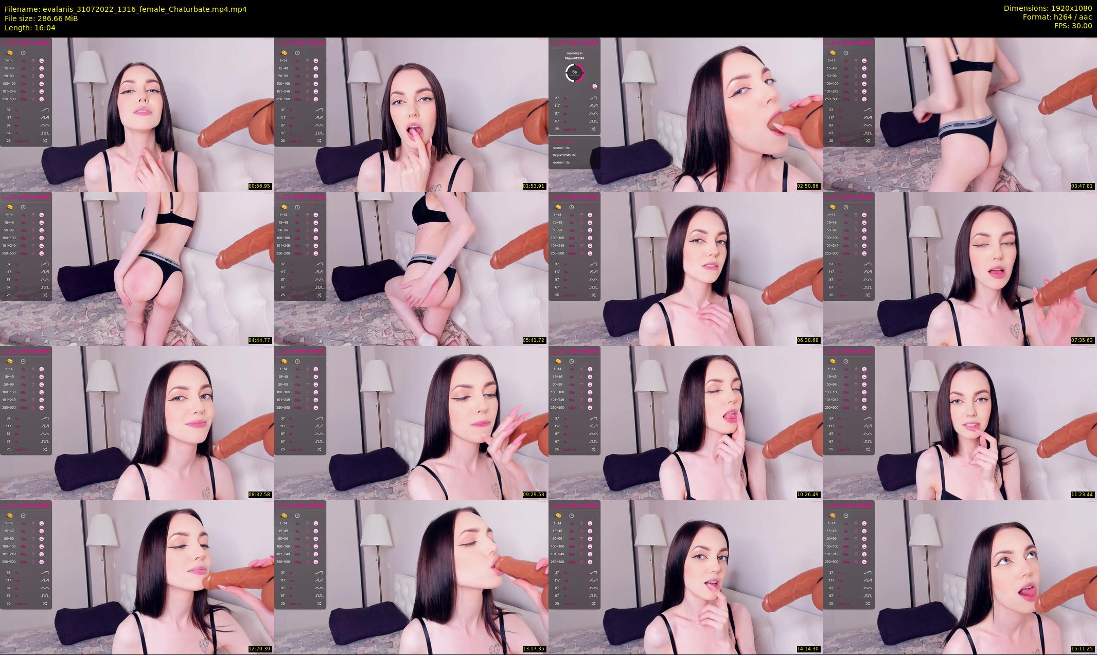 evalanis — 17 minute Chaturbate couple cam show recording, 1080p, Jul 31, 2022