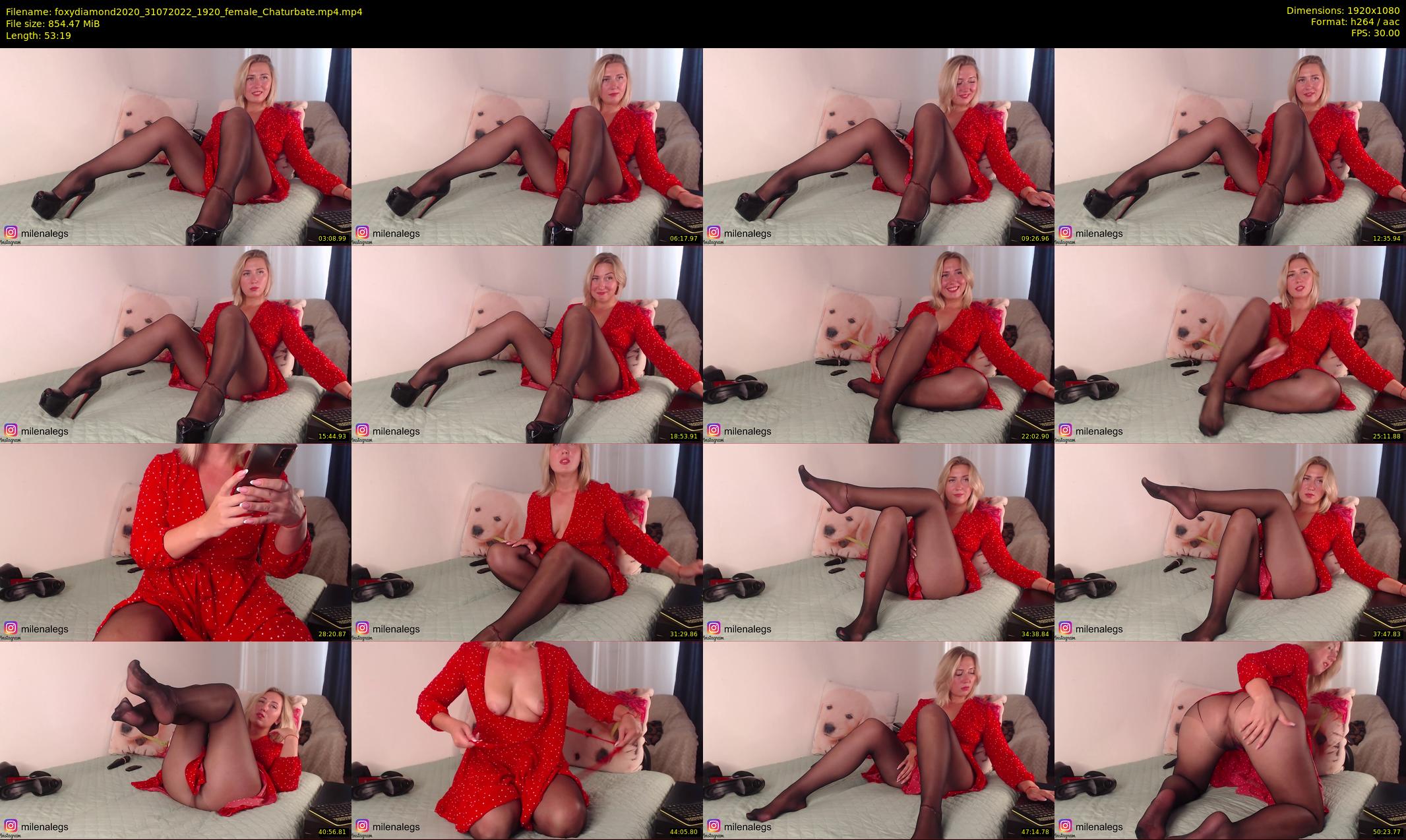 foxydiamond2020 — 54 minute Chaturbate female cam show recording, 1080p, Jul 31, 2022