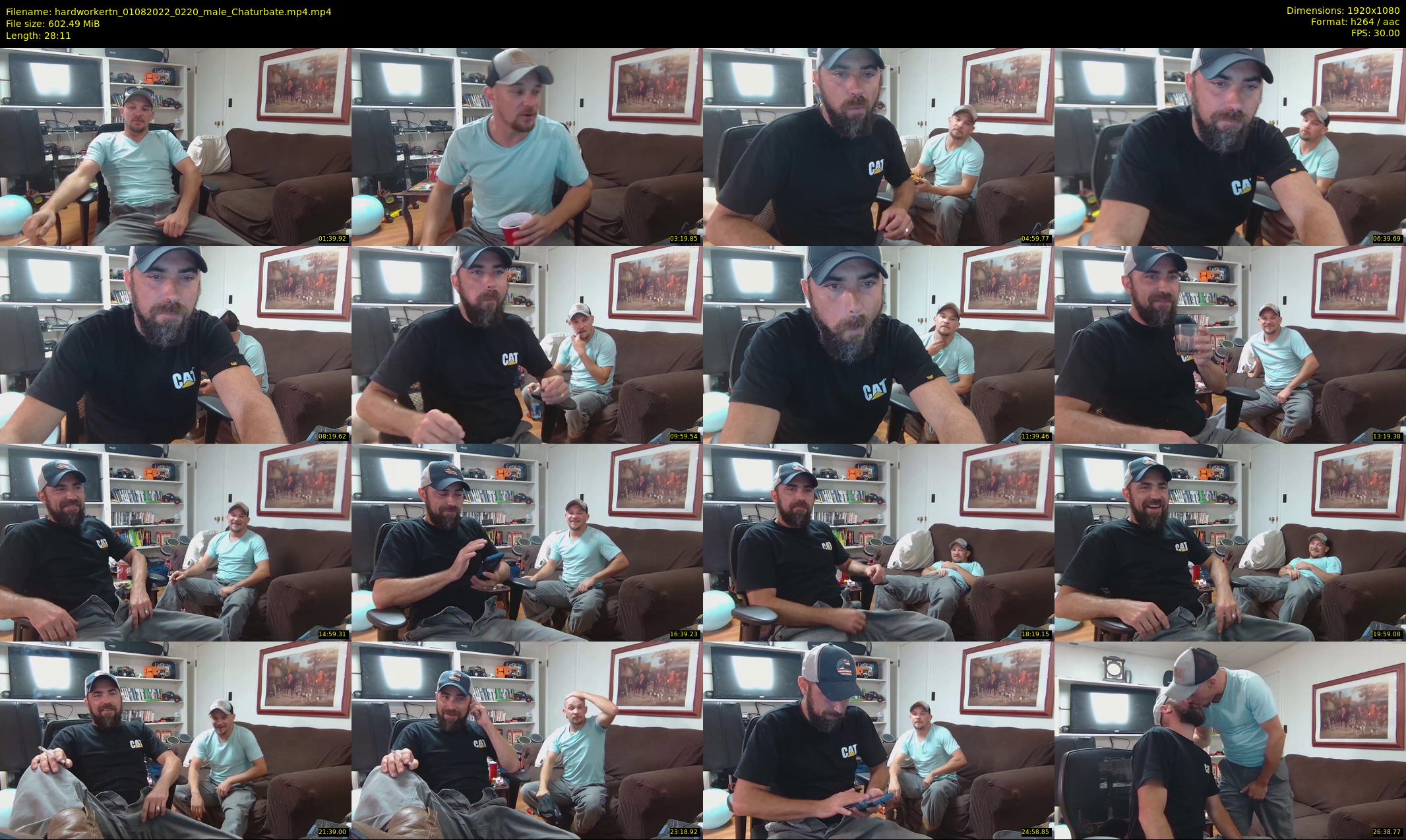 hardworkertn — 29 minute Chaturbate male cam show recording, 1080p, Aug 1, 2022