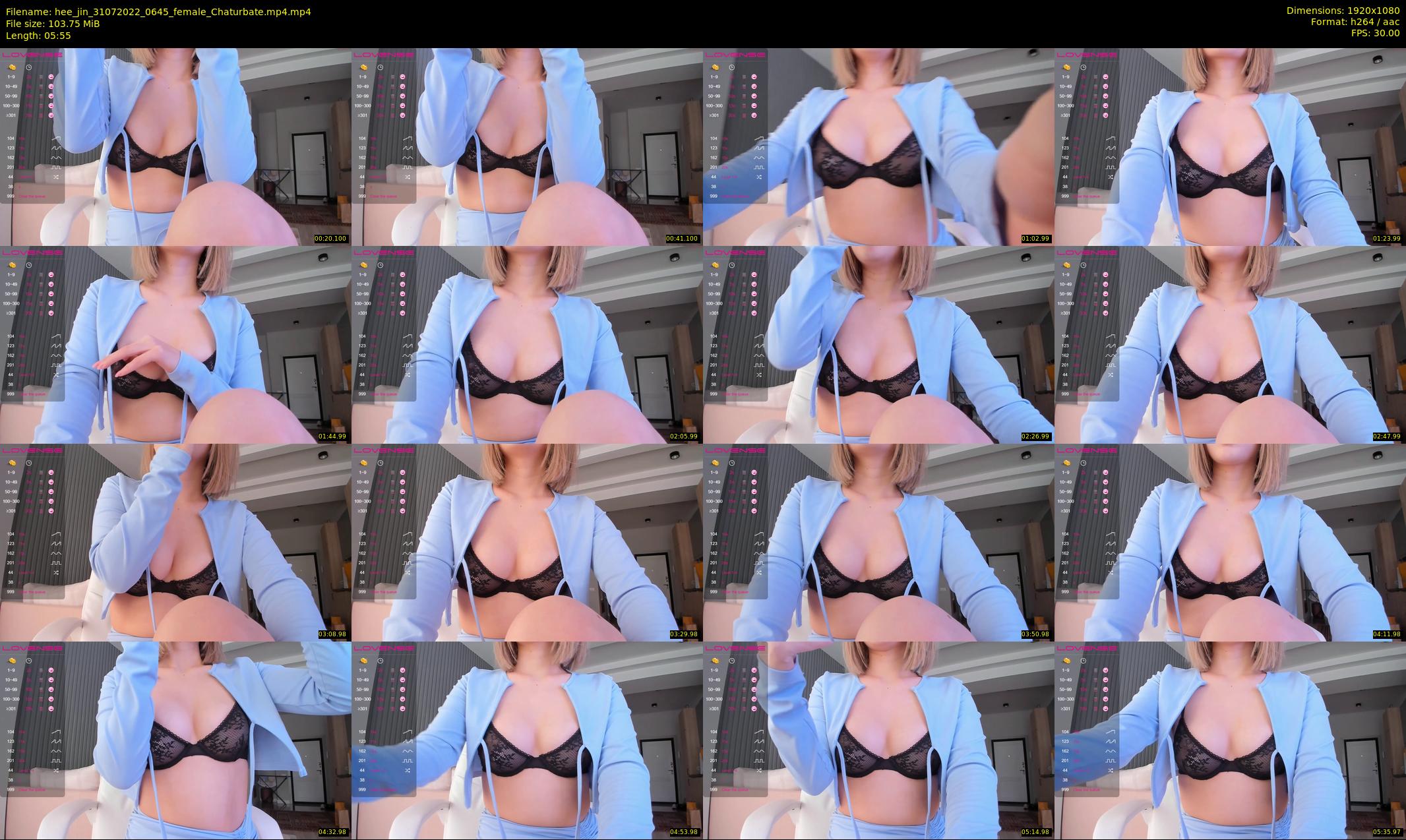 hee_jin — 6 minute Chaturbate female cam show recording, 1080p, Jul 31, 2022
