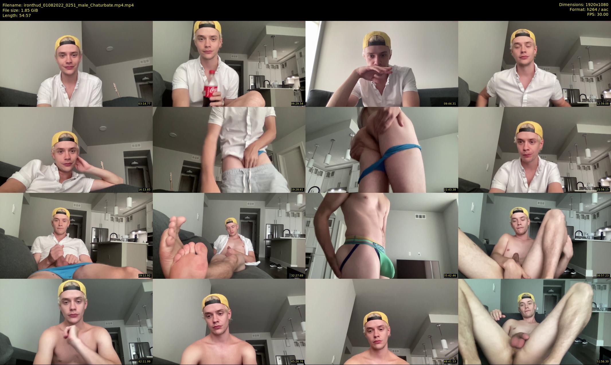 ironthud — 55 minute Chaturbate male cam show recording, 1080p, Aug 1, 2022