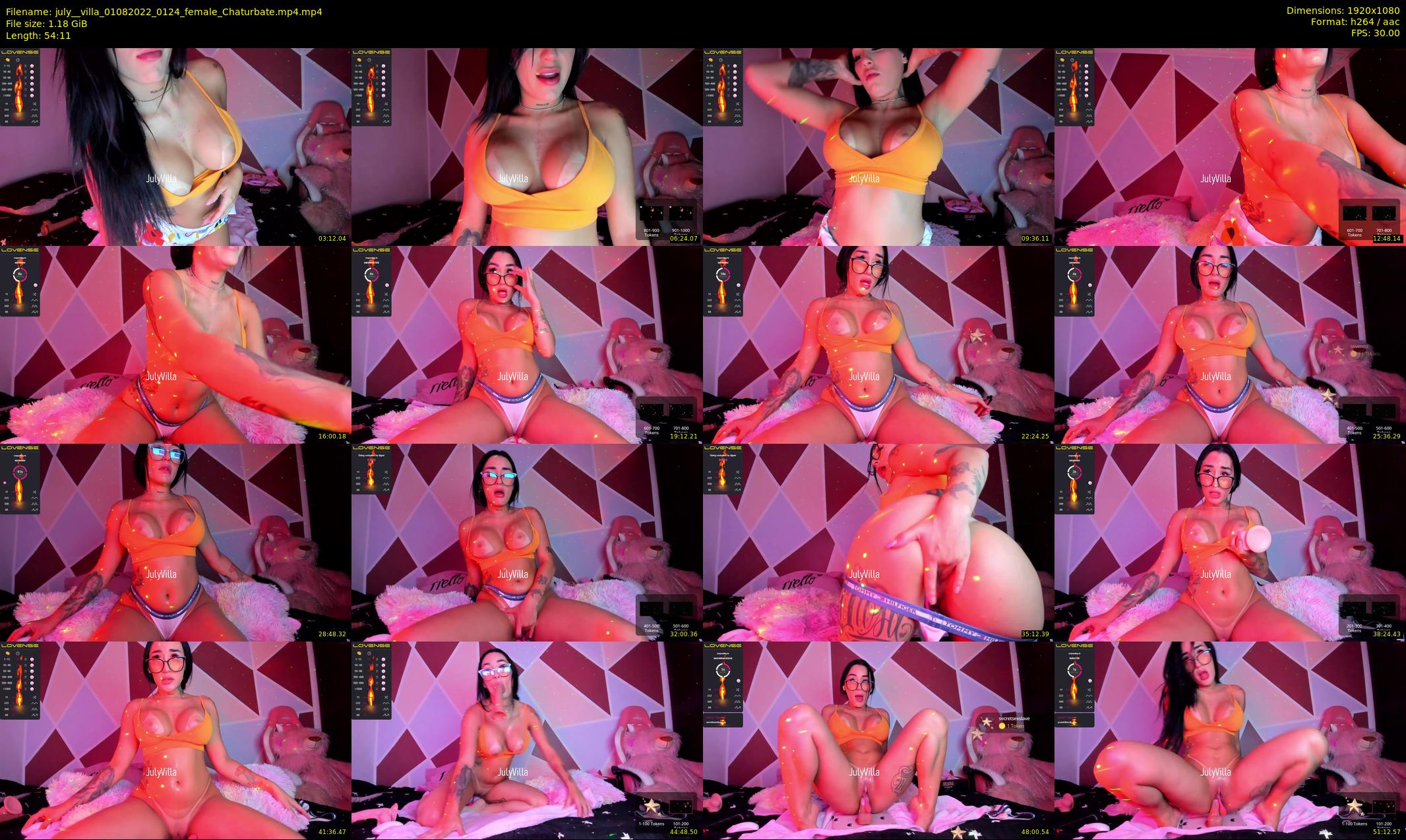 july__villa — 55 minute Chaturbate female cam show recording, 1080p, Aug 1, 2022