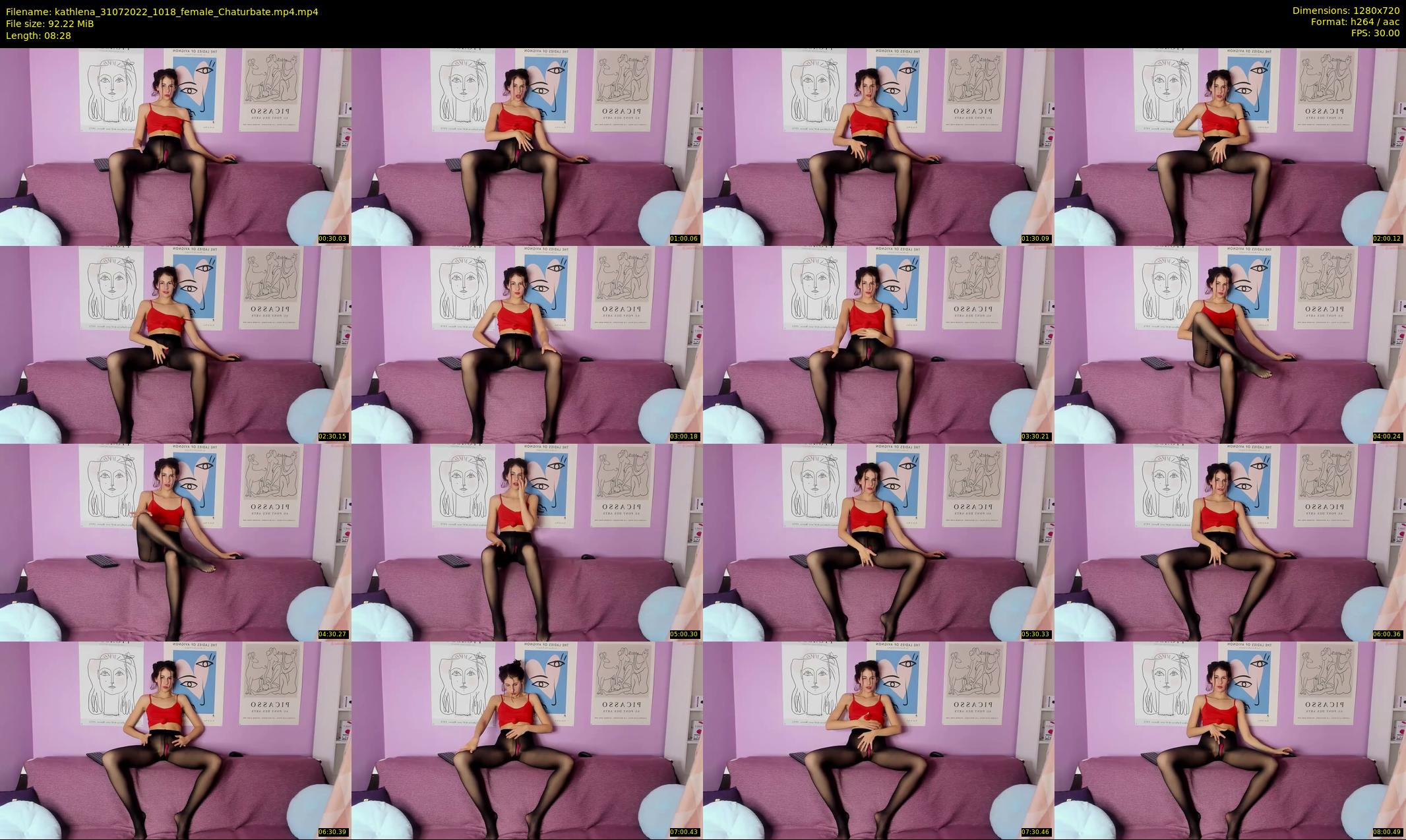 kathlena — 9 minute Chaturbate female cam show recording, 720p, Jul 31, 2022