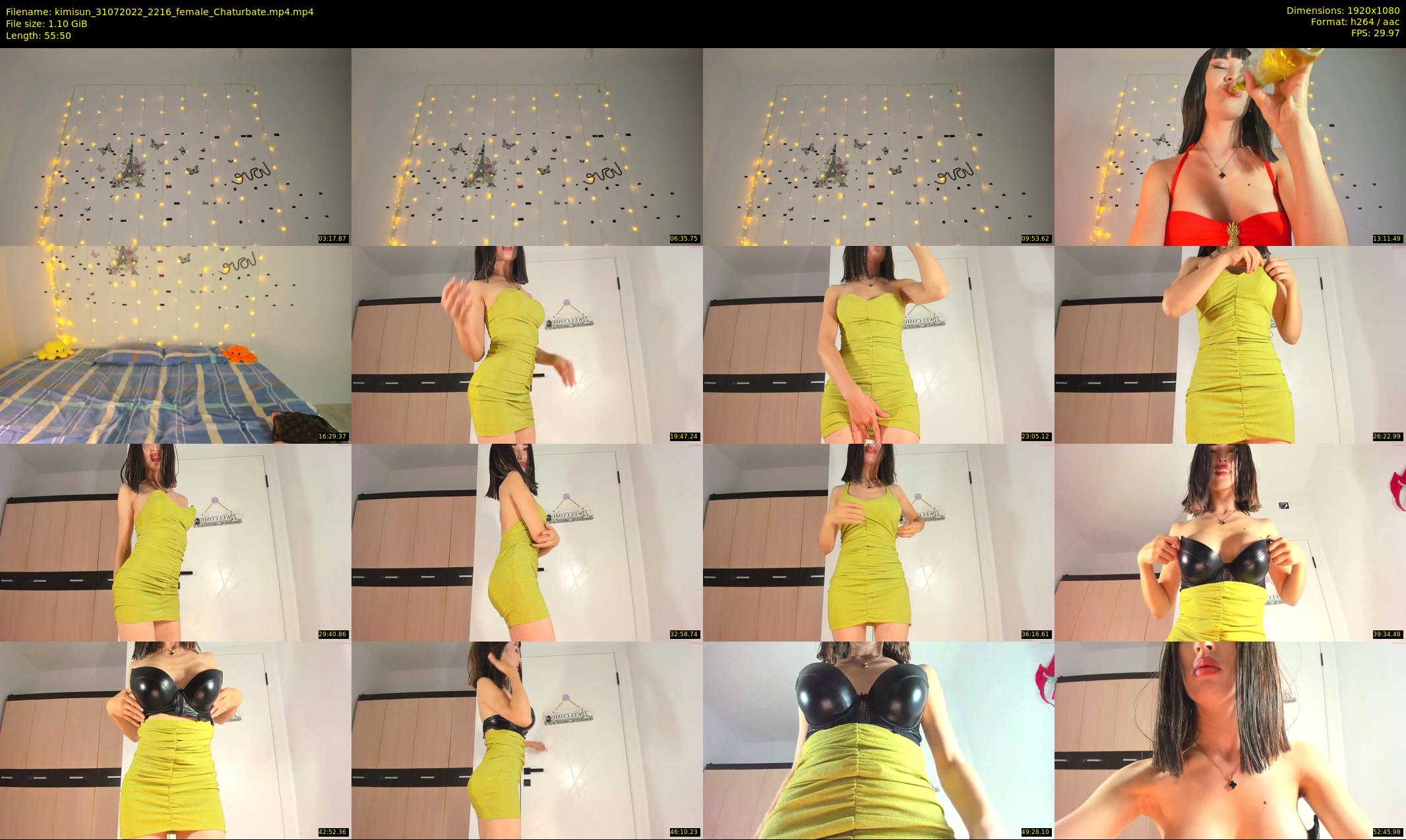 kimisun — 56 minute Chaturbate female cam show recording, 1080p, Jul 31, 2022
