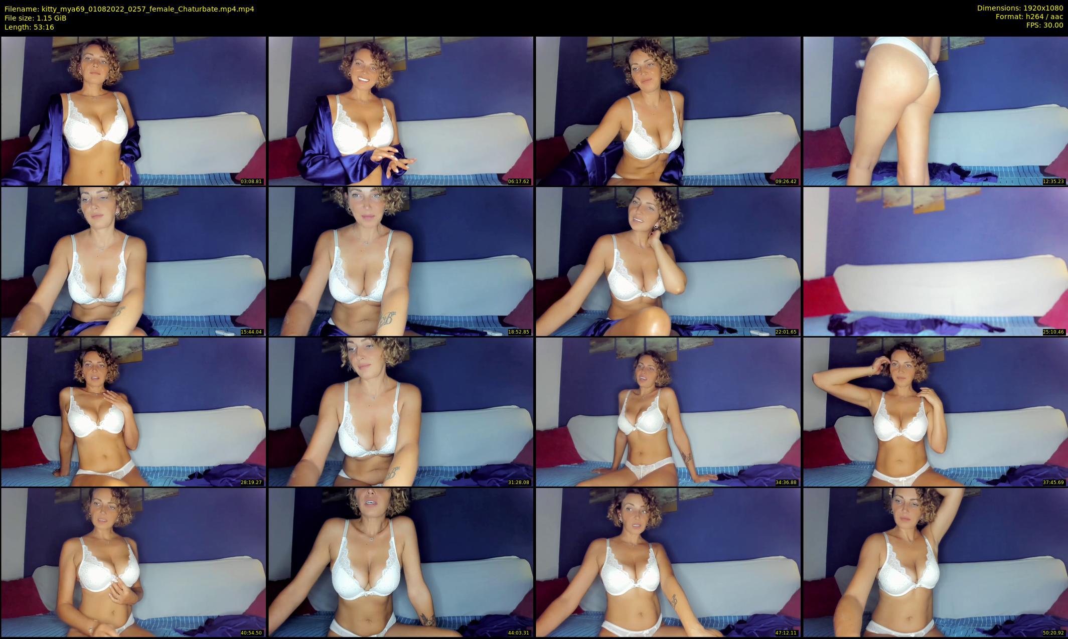 kitty_mya69 — 54 minute Chaturbate female cam show recording, 1080p, Aug 1, 2022