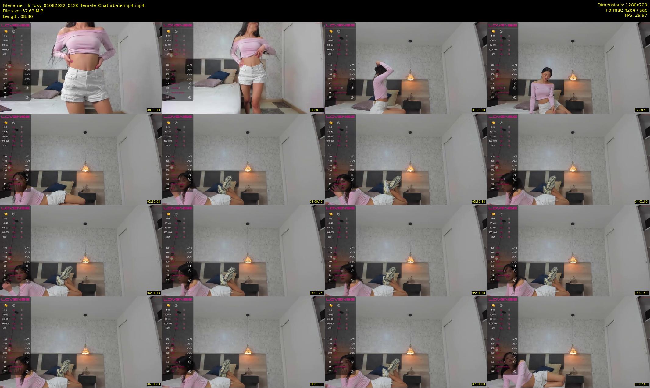 lili_foxy — 9 minute Chaturbate female cam show recording, 720p, Aug 1, 2022