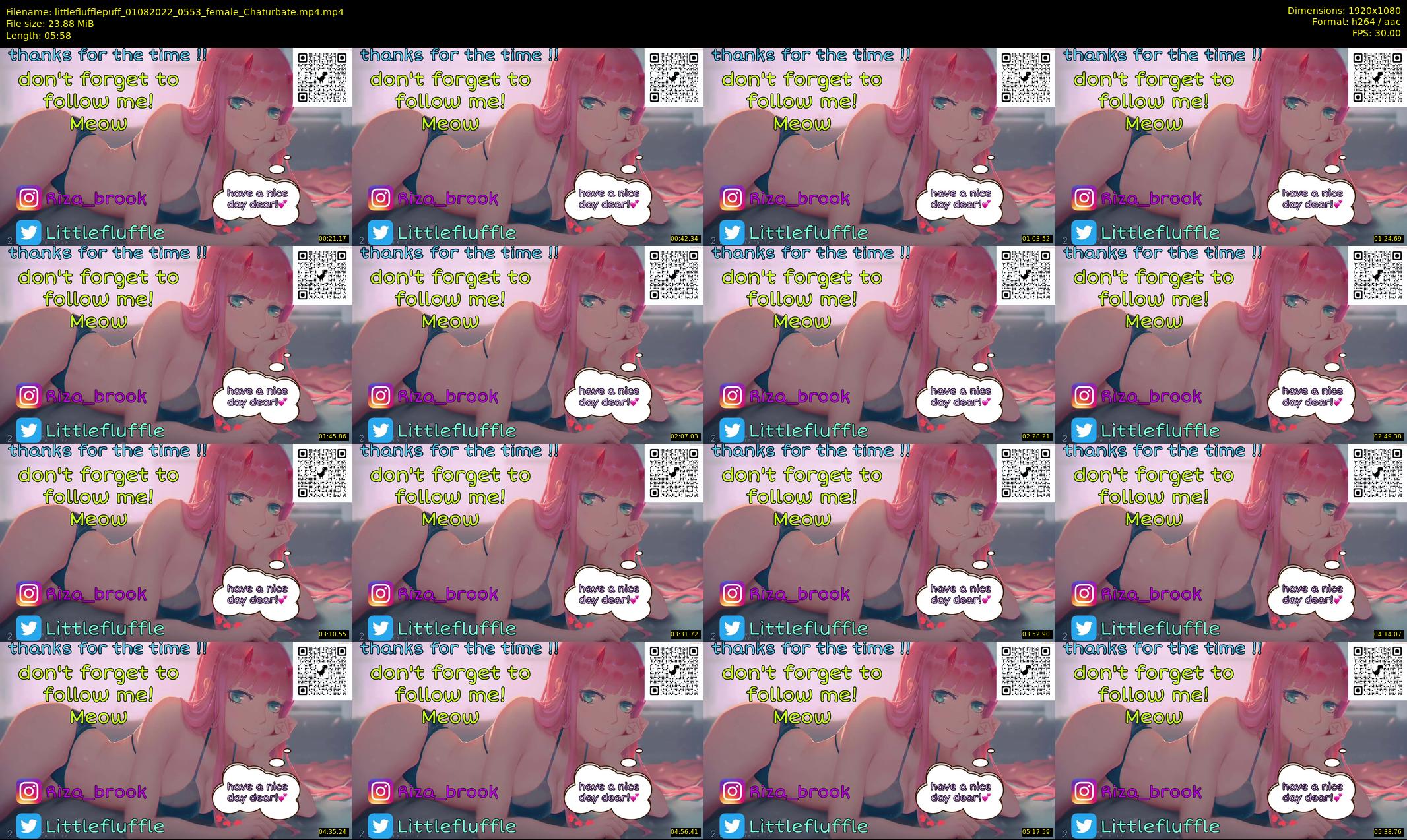littleflufflepuff — 6 minute Chaturbate female cam show recording, 1080p, Aug 1, 2022