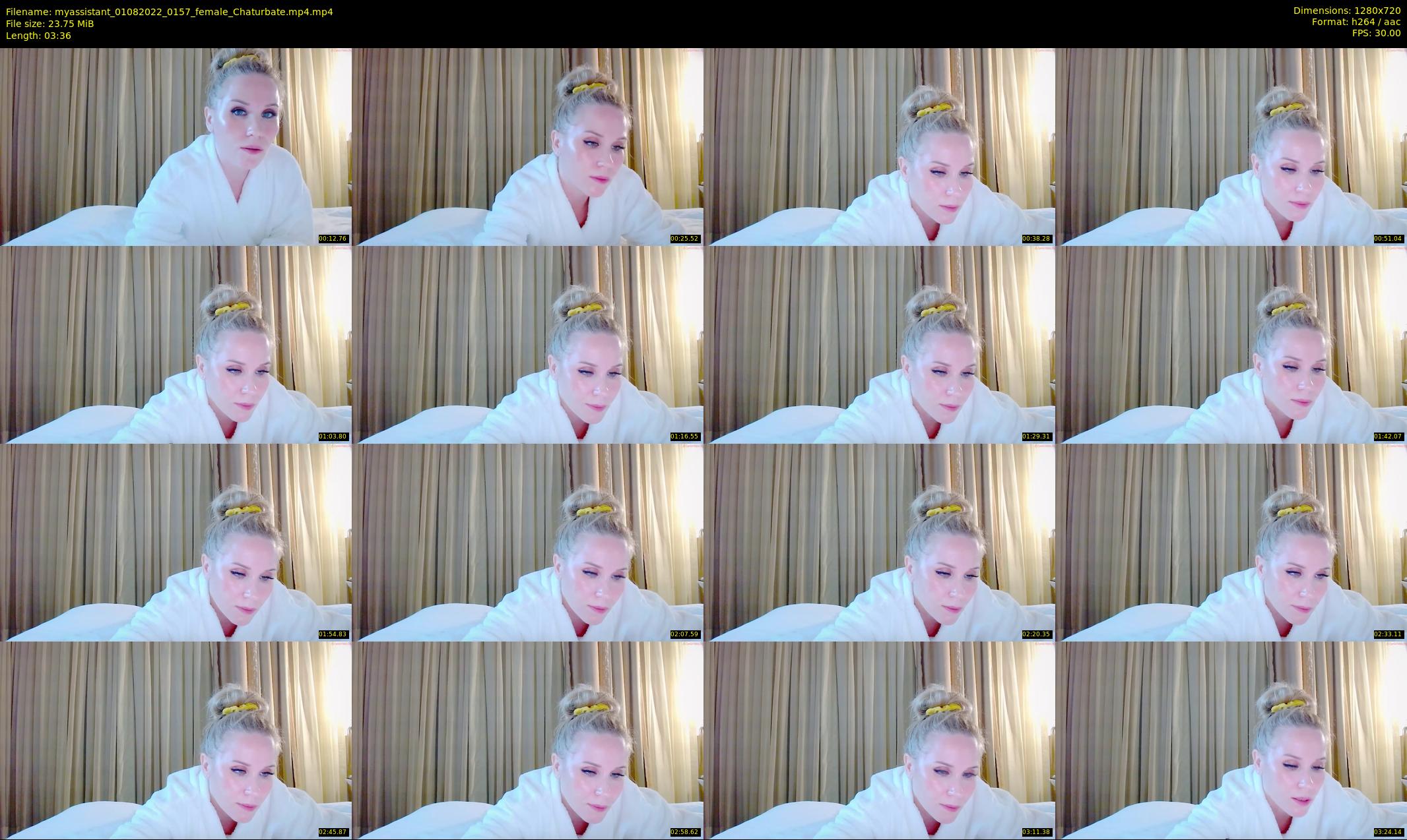 myassistant — 4 minute Chaturbate female cam show recording, 720p, Aug 1, 2022