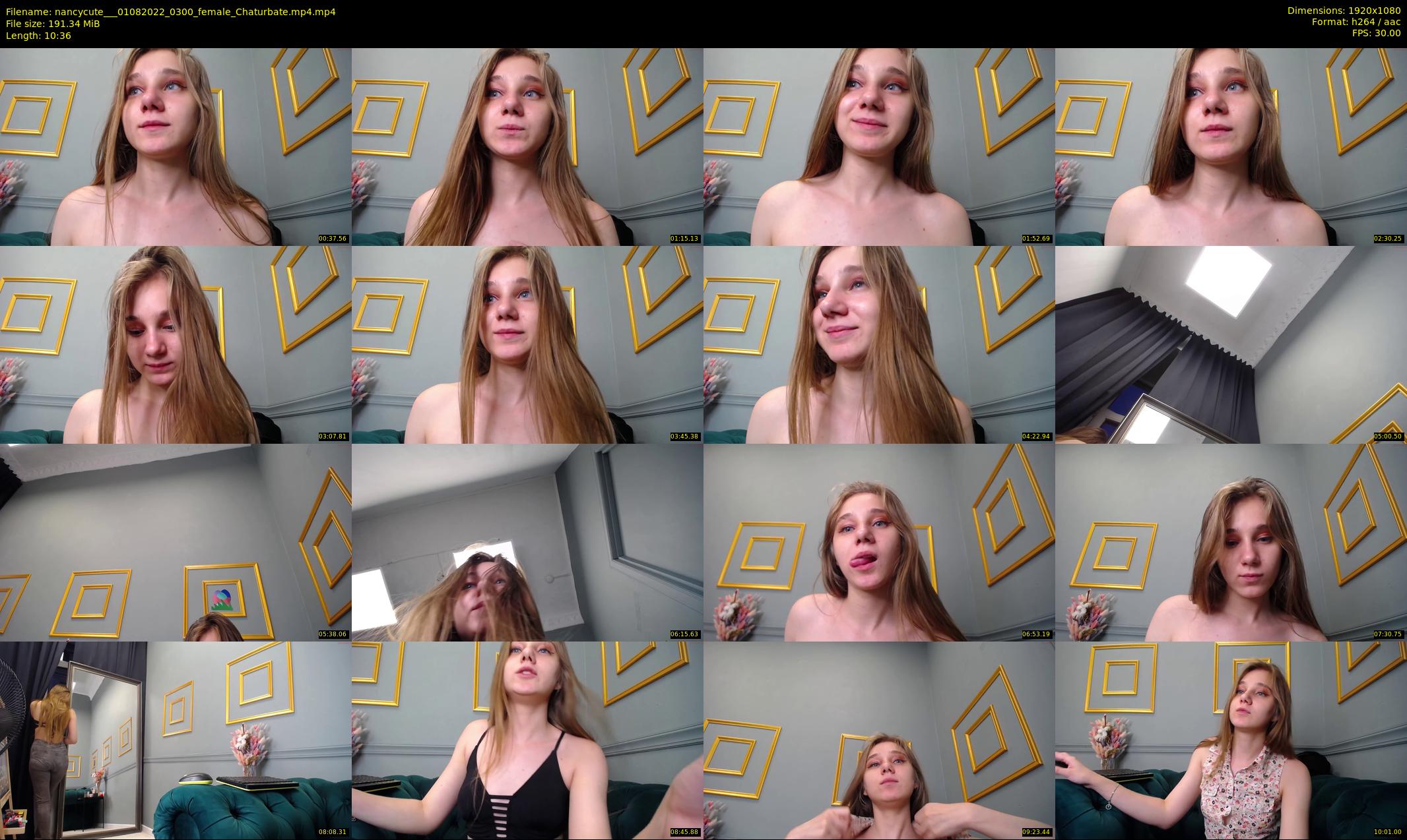 nancycute__ — 11 minute Chaturbate female cam show recording, 1080p, Aug 1, 2022